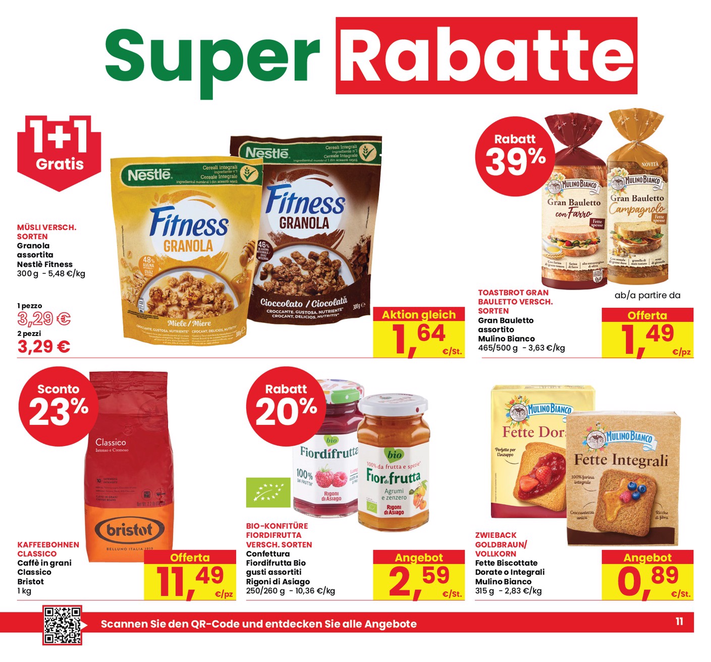 eurospar - Volantino attuale di Eurospar - Bozen, Bolzano valido dal giovedì 17/09/2026 al mercoledì 30/09/2026 - page: 11