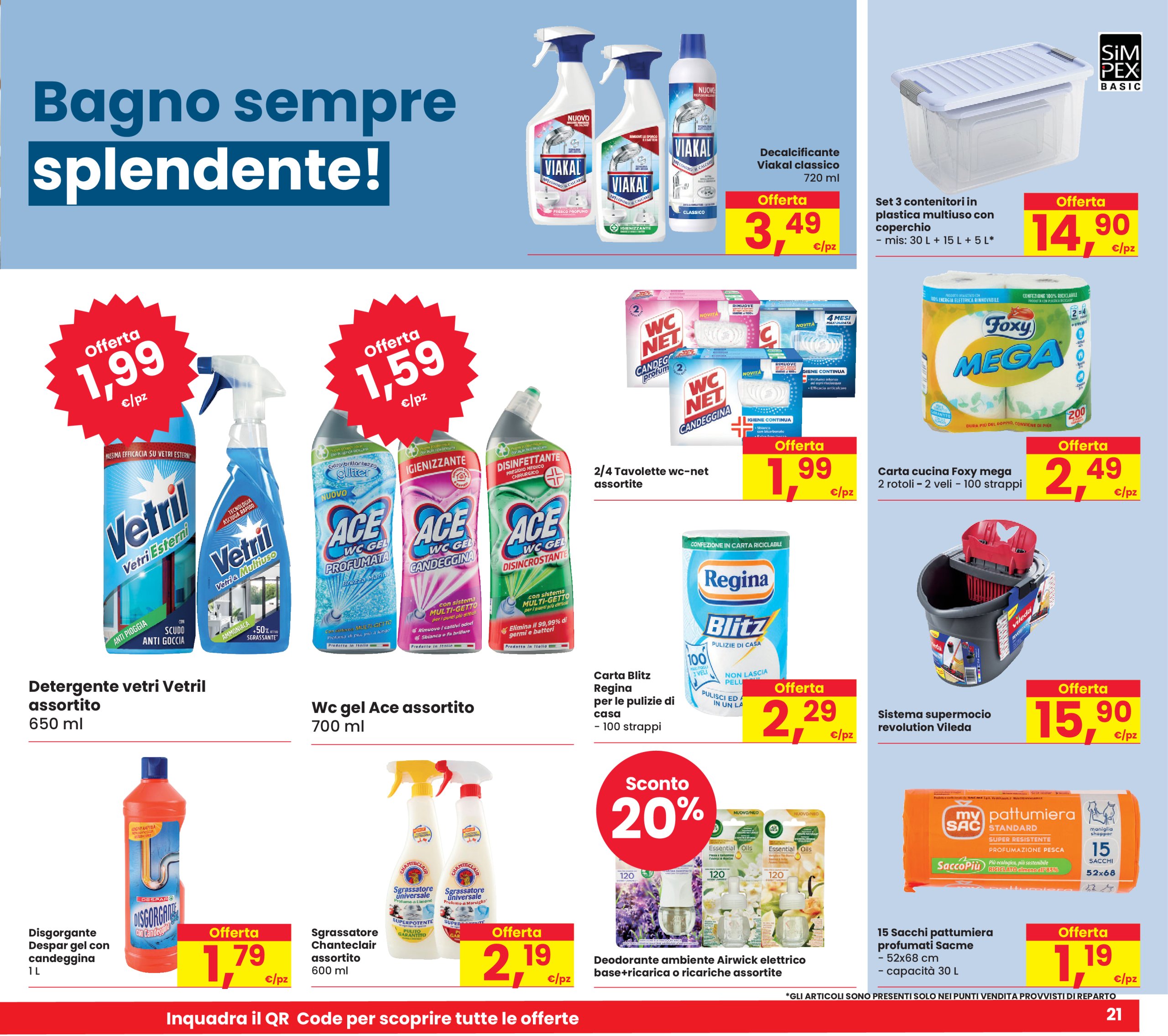eurospar - Volantino Eurospar valido dal 31/03 al 09/04 - page: 21