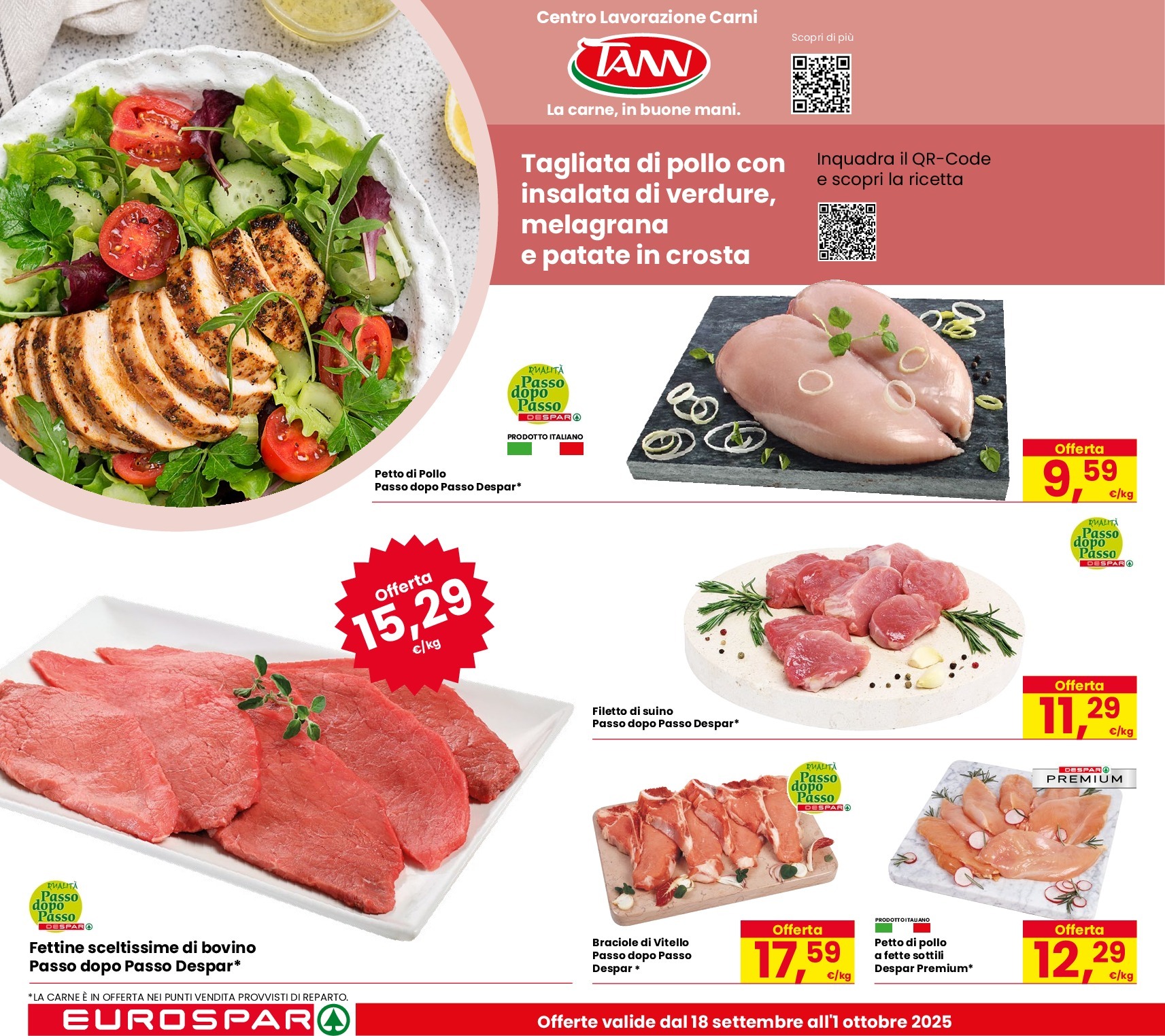 eurospar - Volantino Eurospar valido dal 18/09 al 01/10 - page: 8