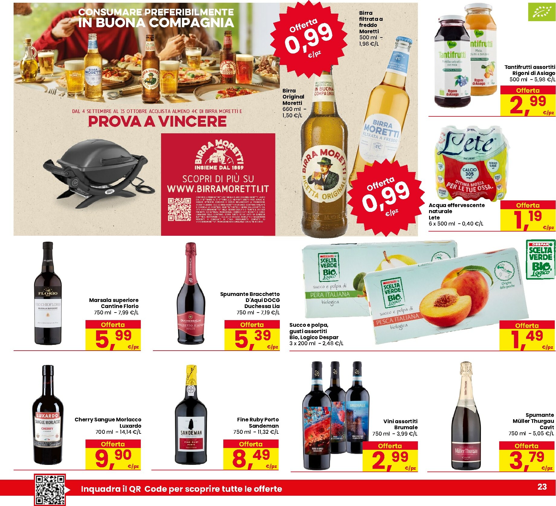 eurospar - Volantino Eurospar valido dal 02/10 al 11/10 - page: 23