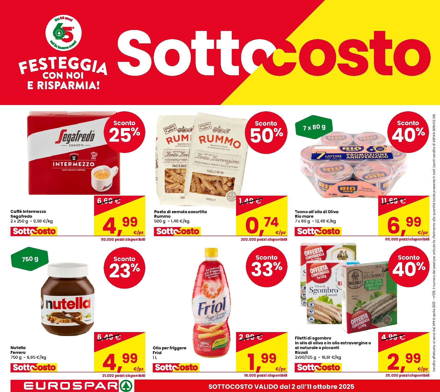 eurospar - Volantino Eurospar valido dal 02/10 al 11/10 - page: 4