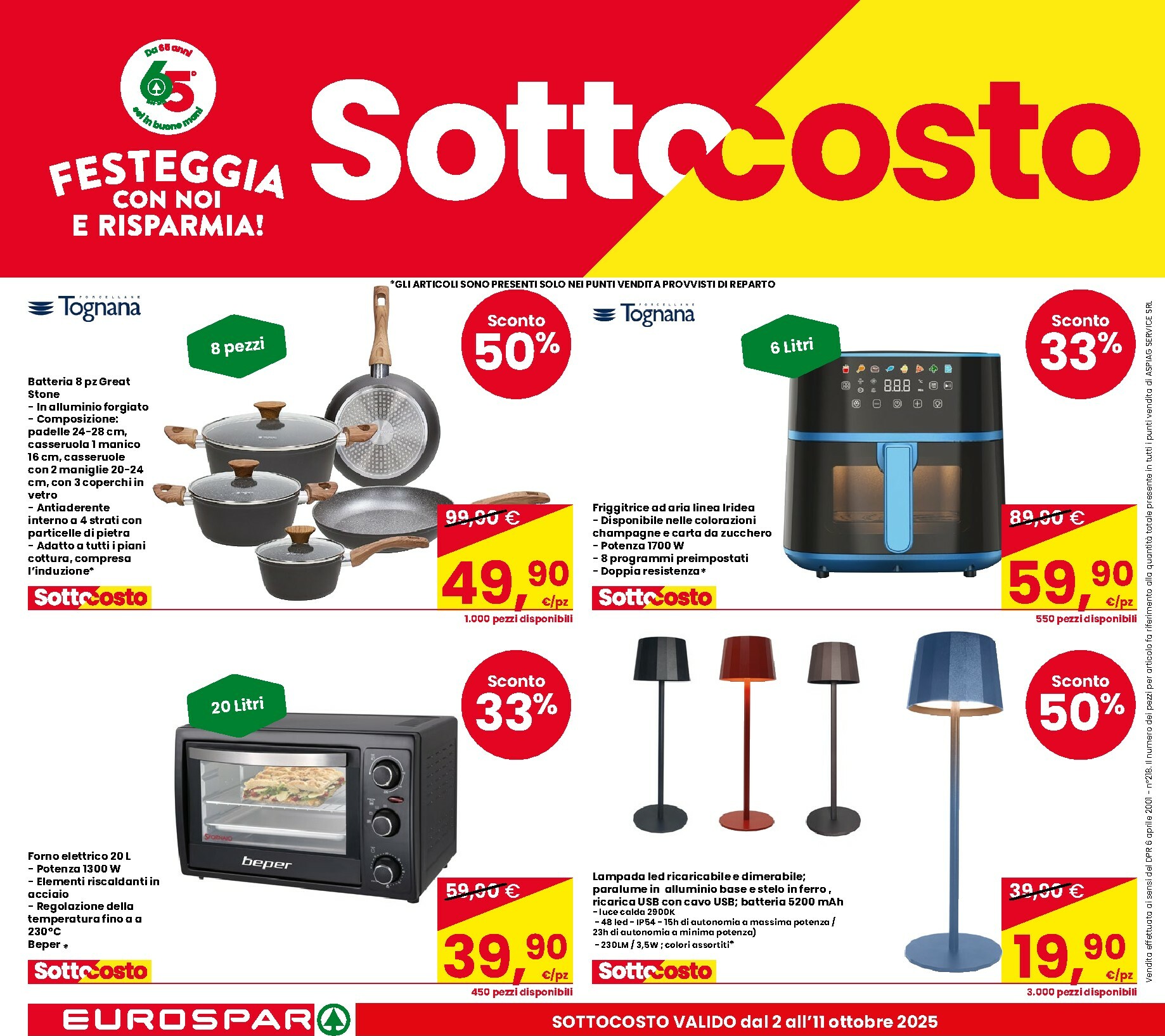 eurospar - Volantino Eurospar valido dal 02/10 al 11/10 - page: 8