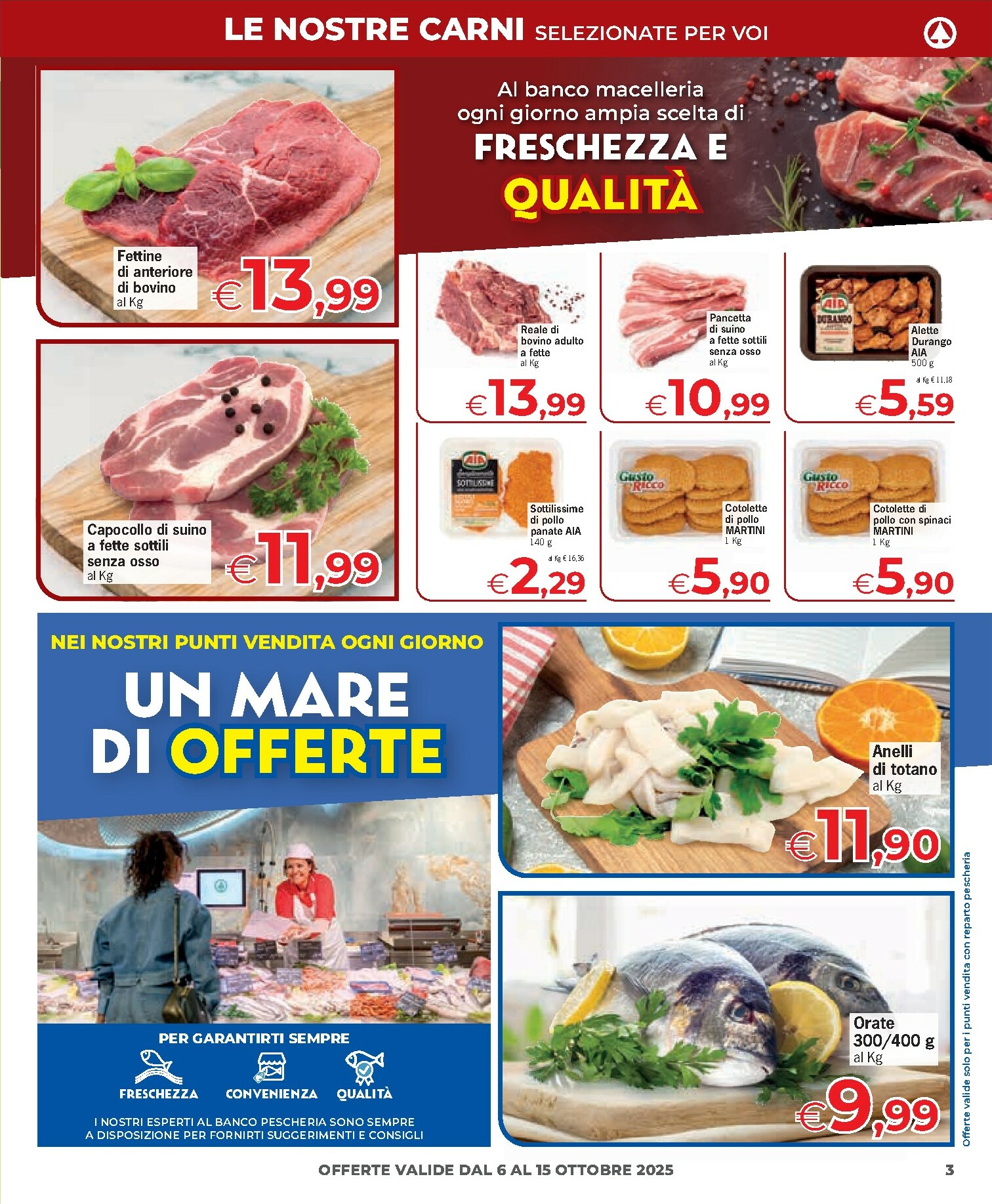 eurospar - Volantino Eurospar - Barisardo, Berchidda, Bonorva, Bosa, Burcei, Cagliari, Cala Gonone, Fluminimaggiore, Lanusei, Mandas, Mogoro, Nurachi, Nurri, Porto San Paolo, Posada, Quartu S. Elena, Samugheo, Santa Teresa di Gallura, Selargius, Sestu, Thiesi,  - page: 3