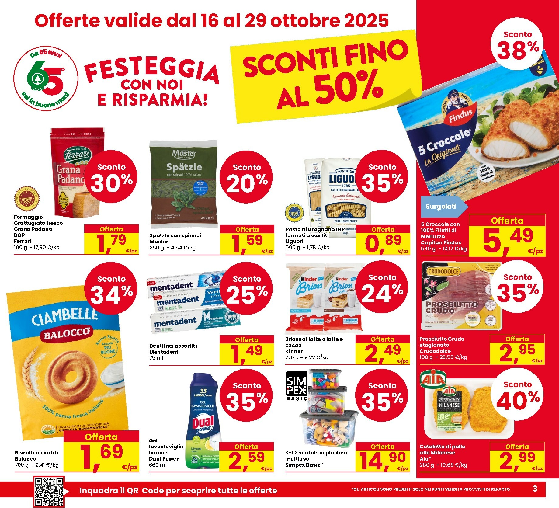 eurospar - Volantino Eurospar valido dal 16/10 al 29/10 - page: 3