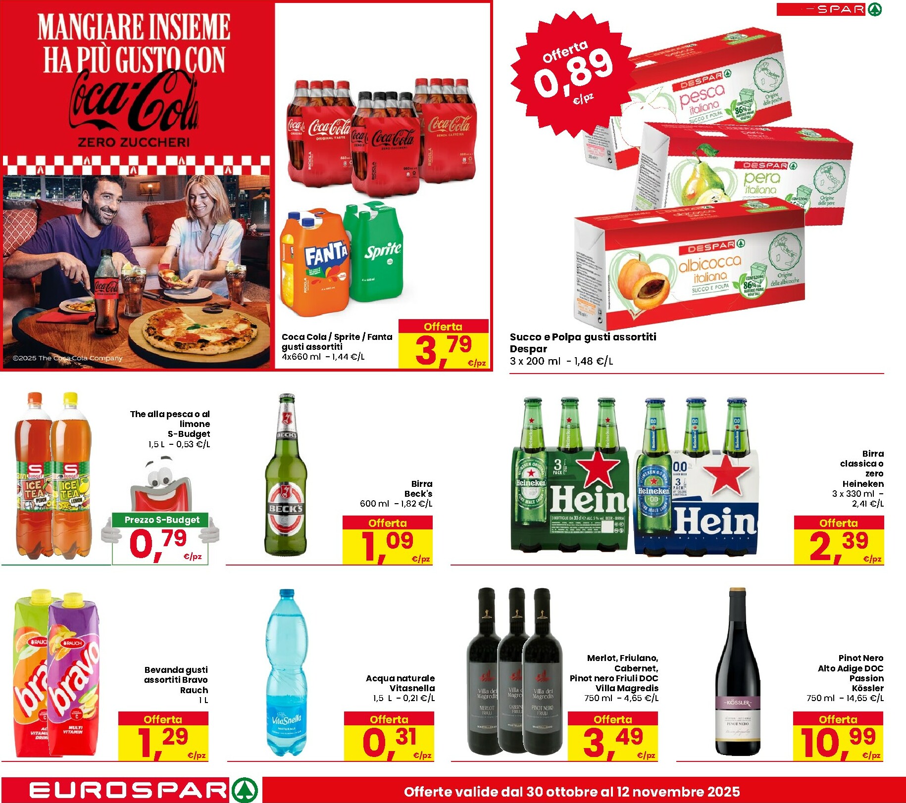 eurospar - Volantino Eurospar valido dal 30/10 al 12/11 - page: 20