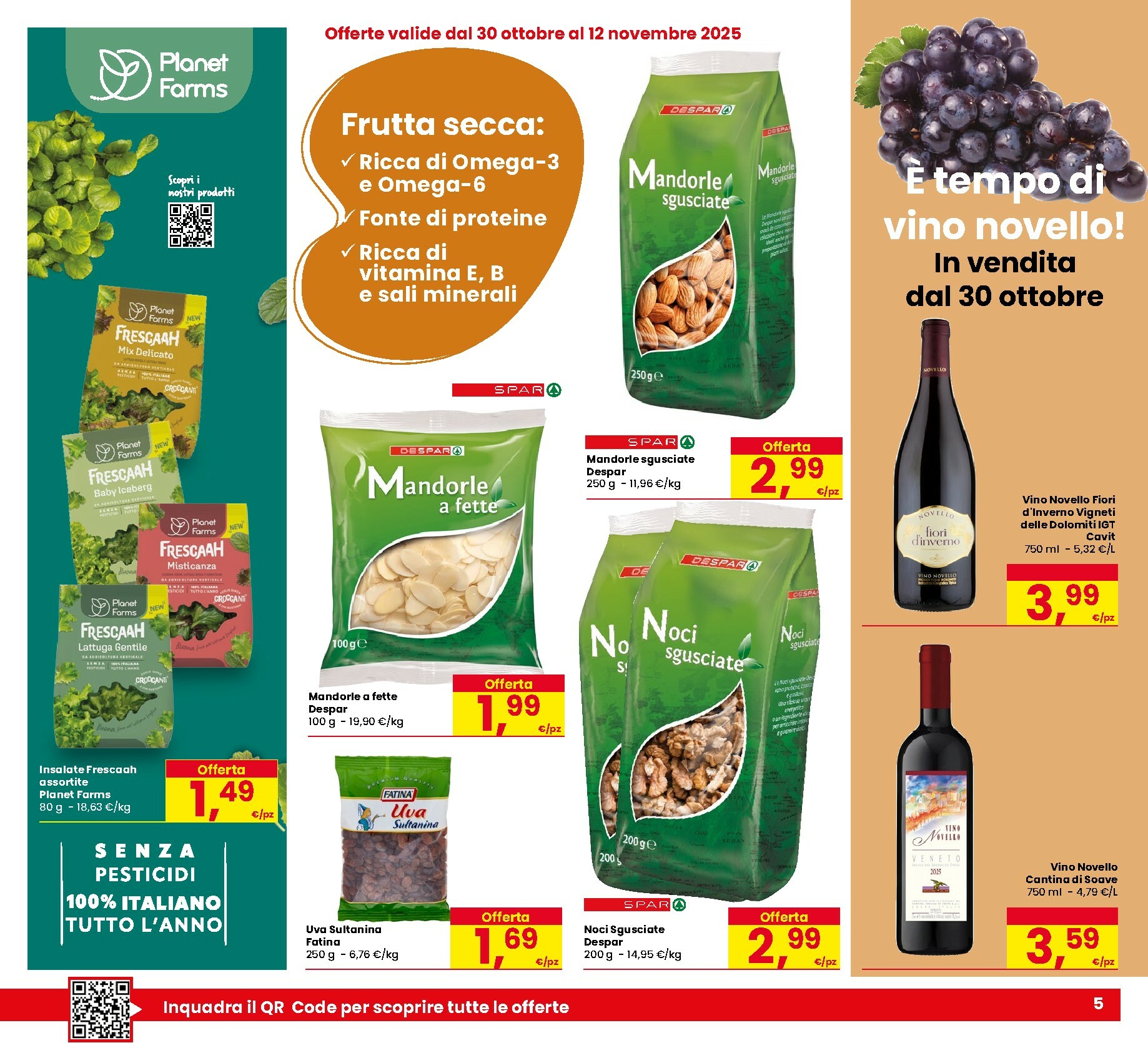 eurospar - Volantino Eurospar valido dal 30/10 al 12/11 - page: 5