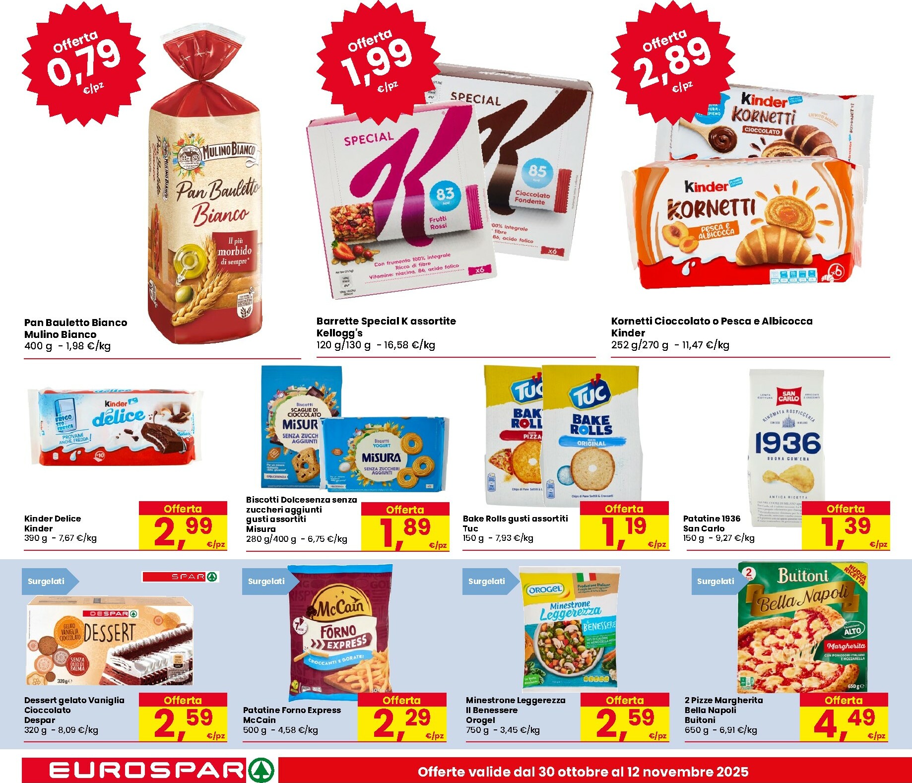 eurospar - Volantino Eurospar valido dal 30/10 al 12/11 - page: 18