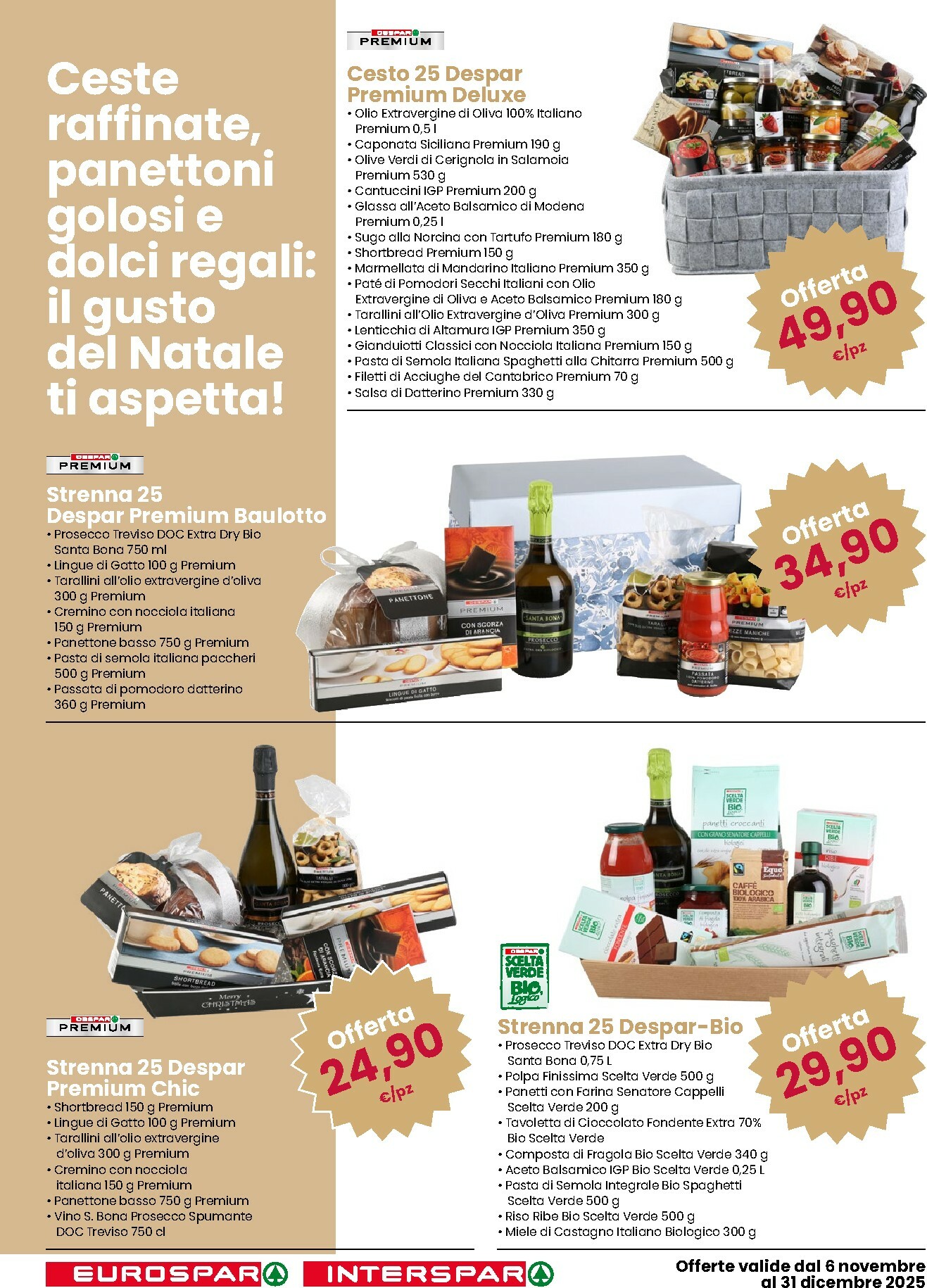 eurospar - Volantino Eurospar - Regali che profumano di festa valido dal 06/11 al 31/12 - page: 2