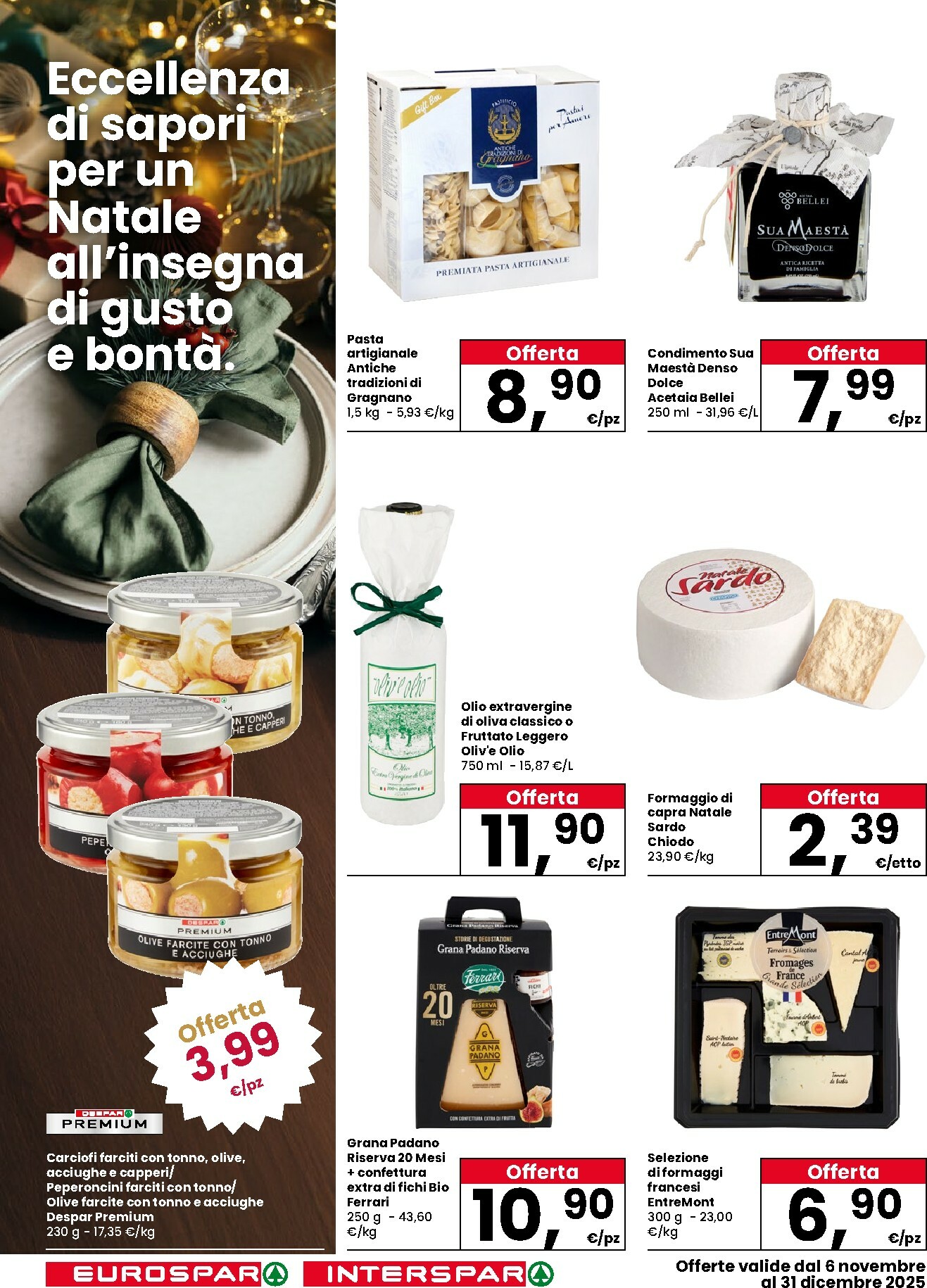 eurospar - Volantino Eurospar - Regali che profumano di festa valido dal 06/11 al 31/12 - page: 14