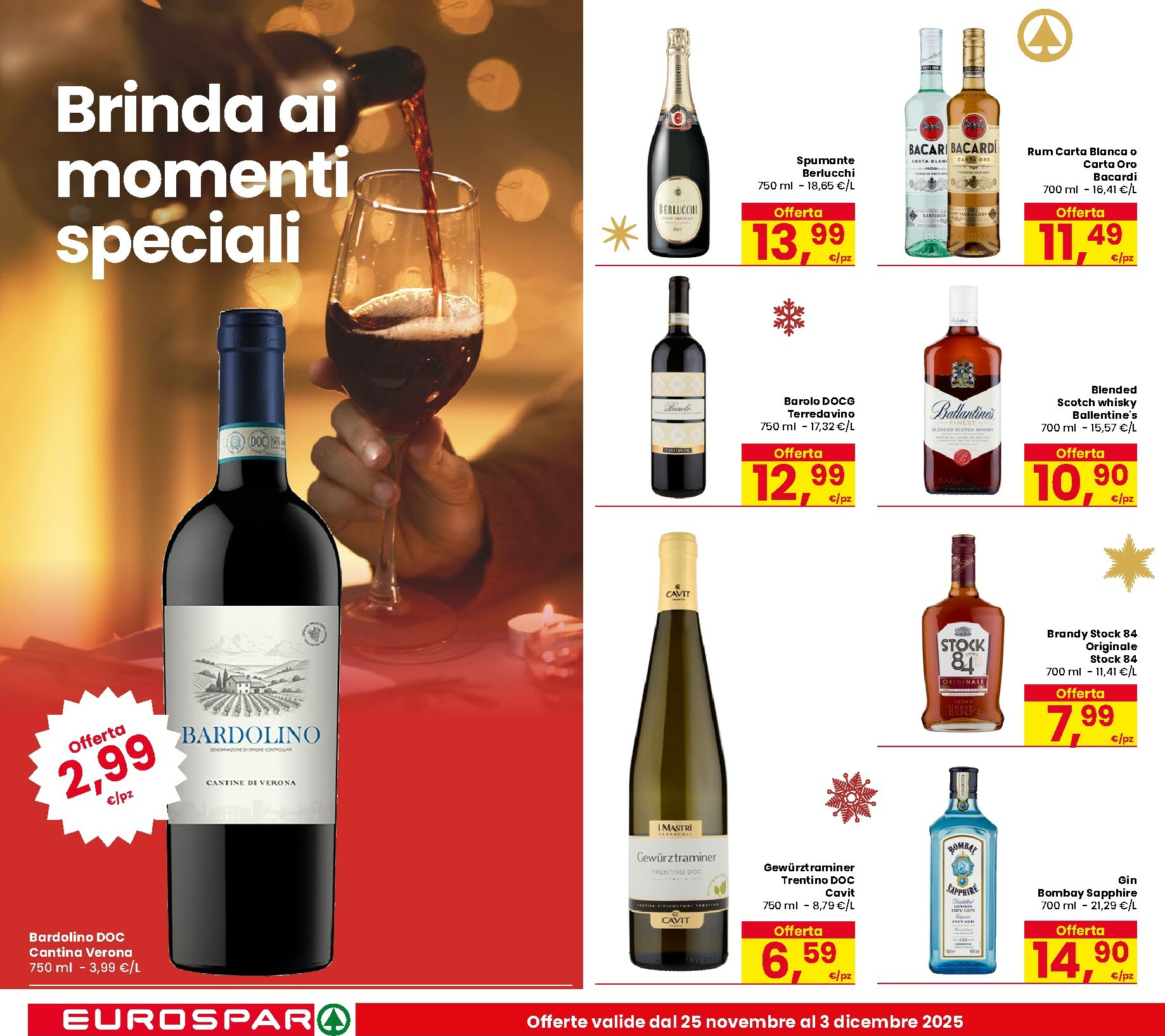 eurospar - Volantino Eurospar valido dal 25/11 al 03/12 - page: 18