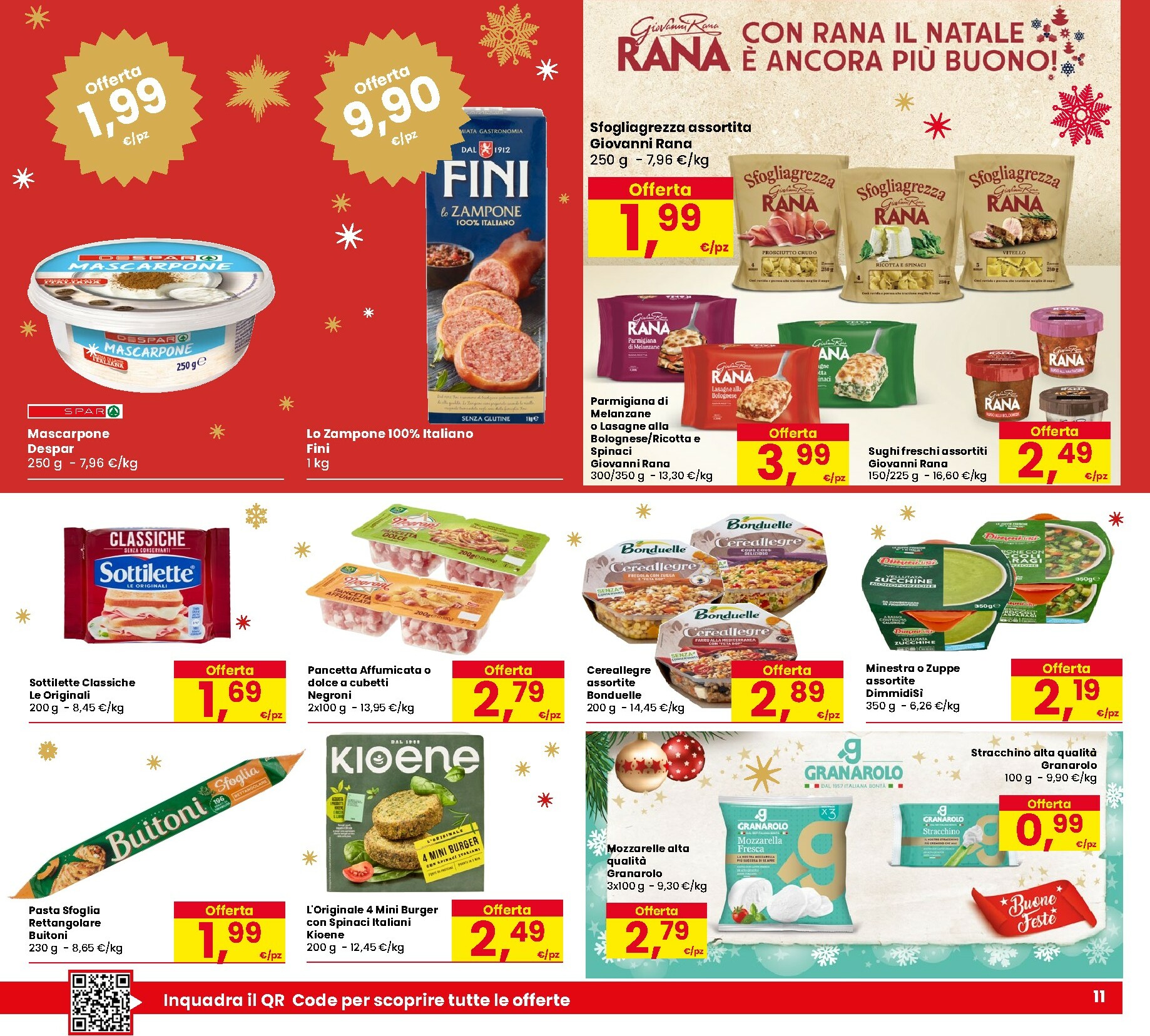 eurospar - Volantino Eurospar valido dal 16/12 al 06/01 - page: 11
