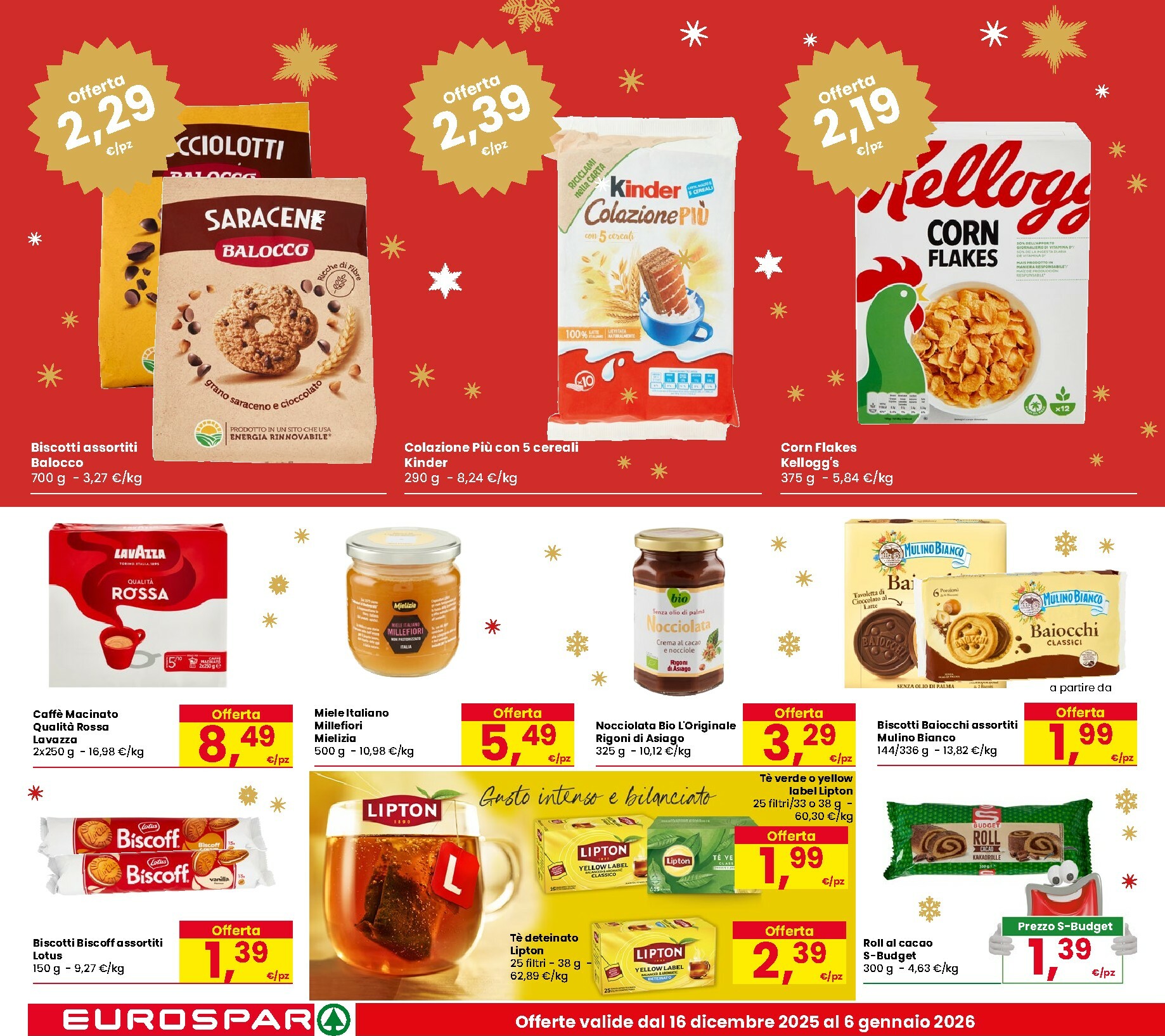 eurospar - Volantino Eurospar valido dal 16/12 al 06/01 - page: 20