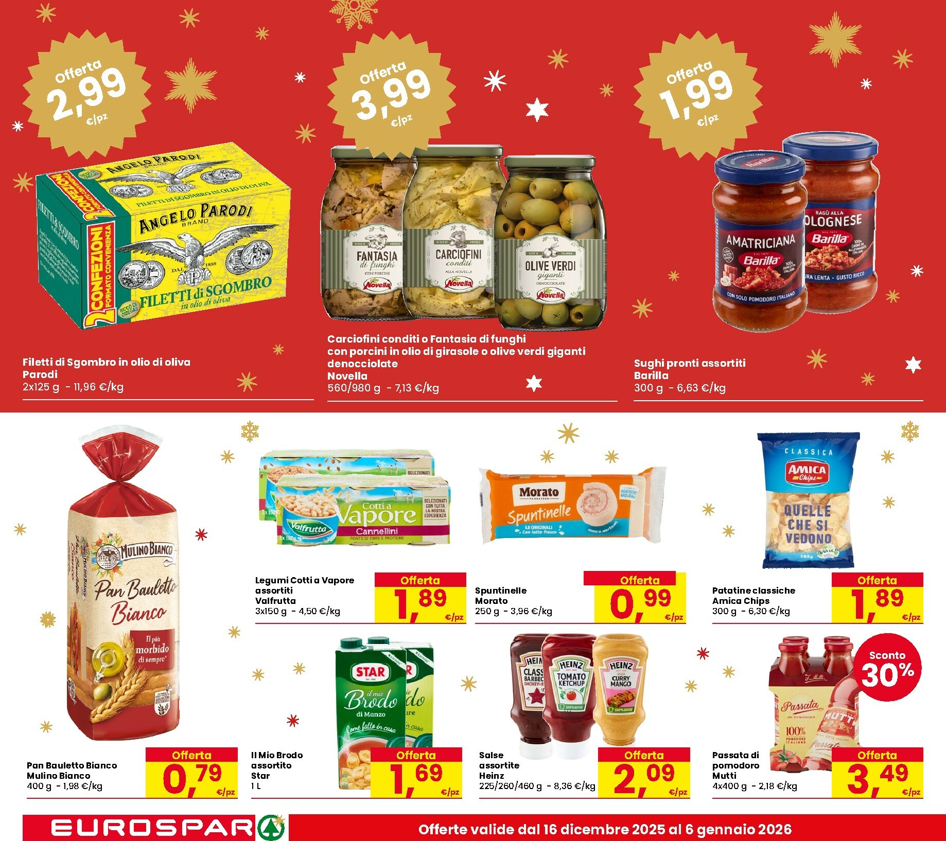 eurospar - Volantino Eurospar valido dal 16/12 al 06/01 - page: 22