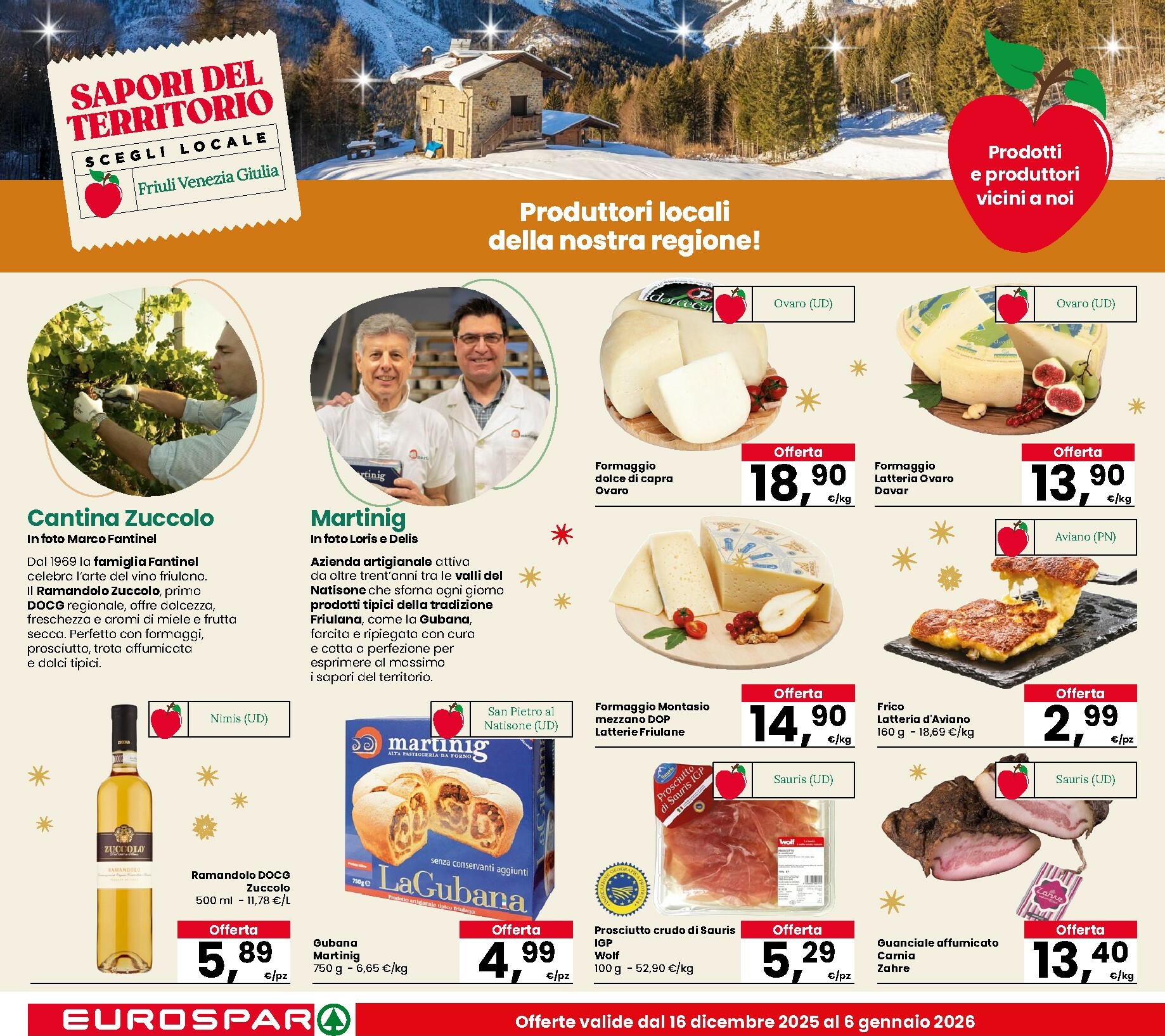 eurospar - Volantino Eurospar valido dal 16/12 al 06/01 - page: 14