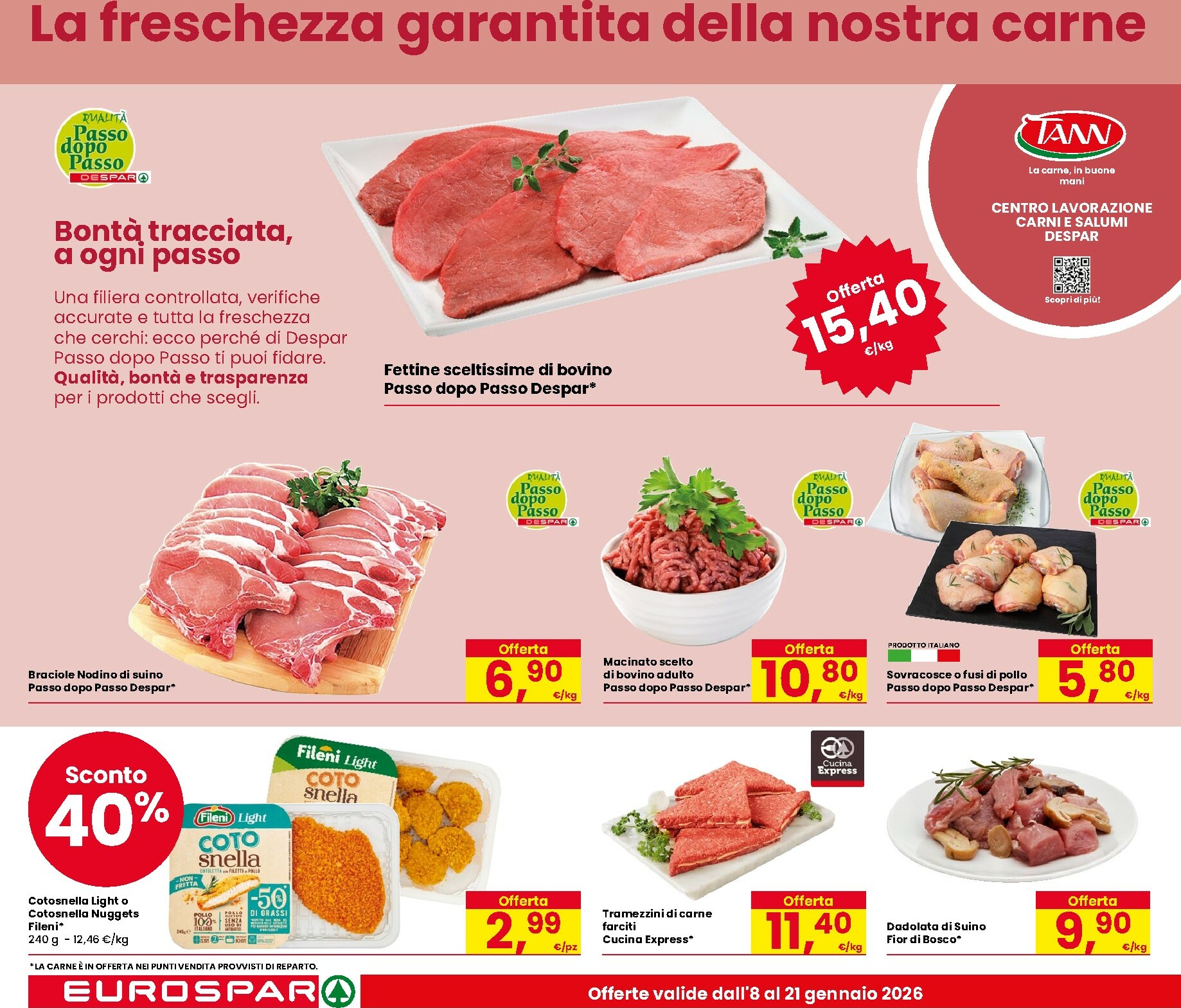 eurospar - Volantino Eurospar valido dal 08/01 al 21/01 - page: 8