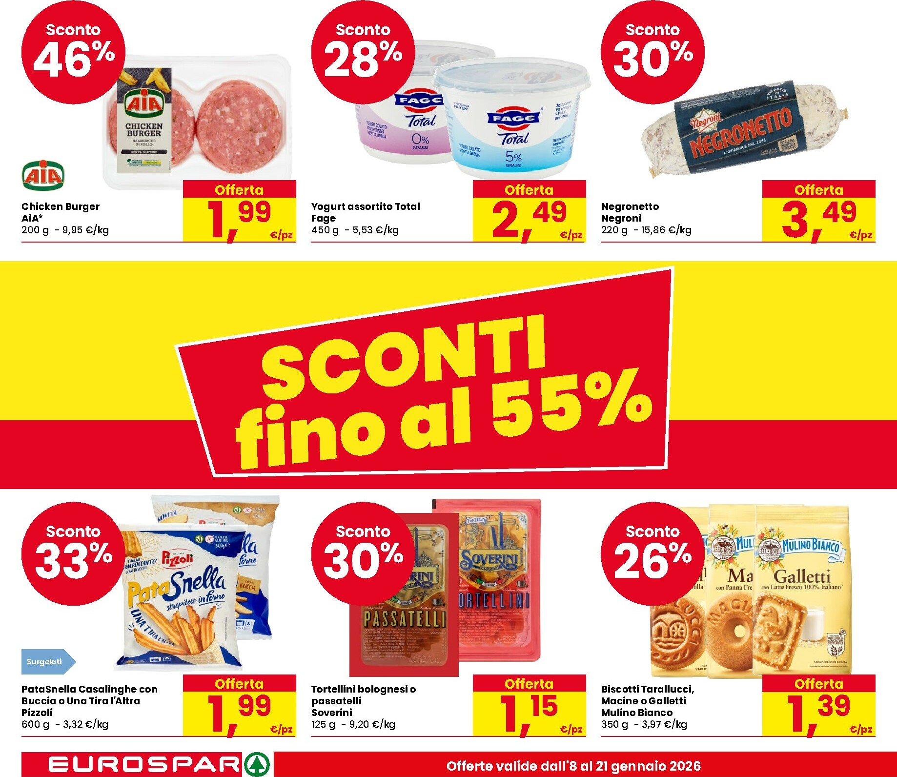 eurospar - Volantino Eurospar valido dal 08/01 al 21/01 - page: 2