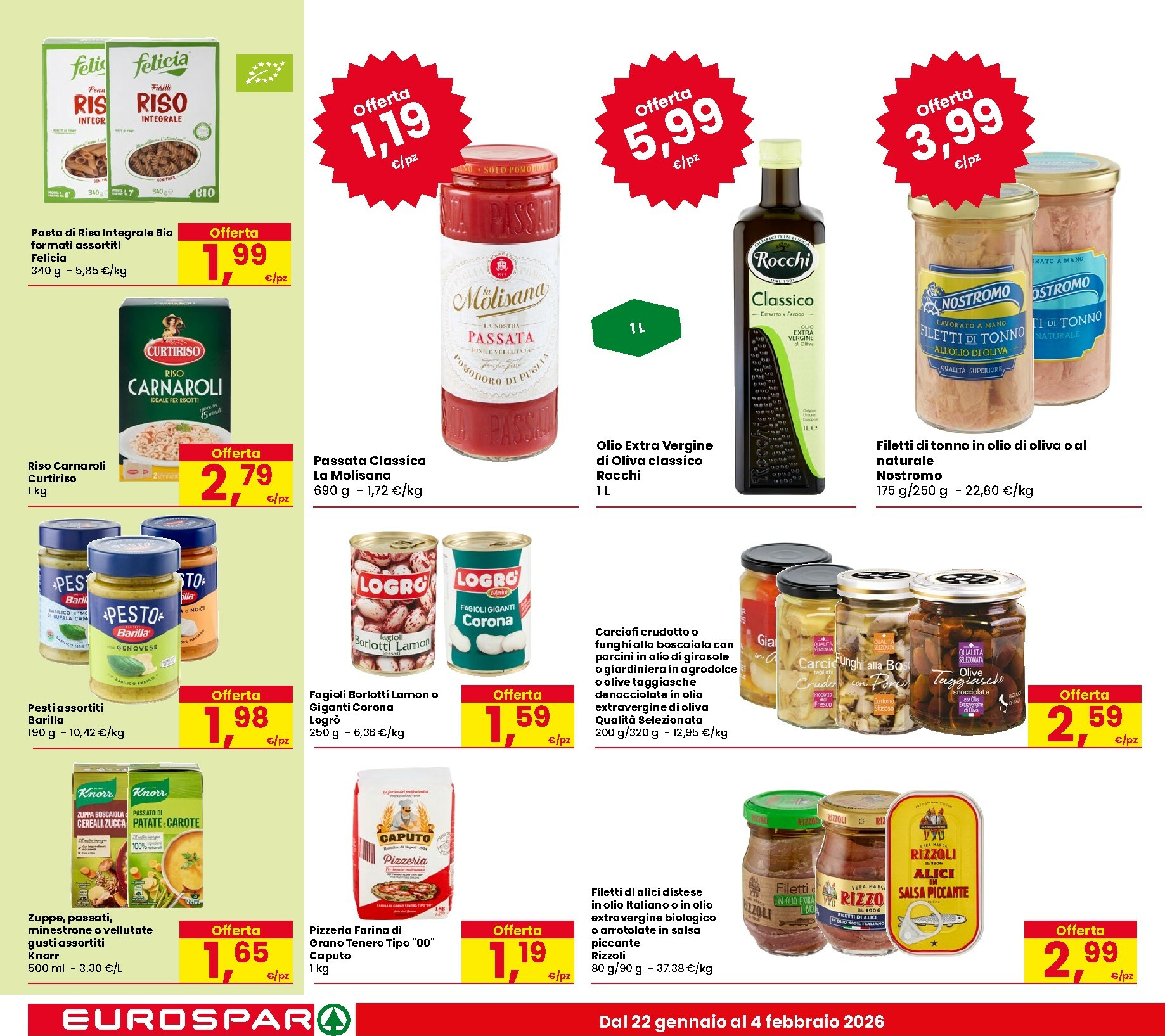 eurospar - Volantino Eurospar valido dal 22/01 al 04/02 - page: 20
