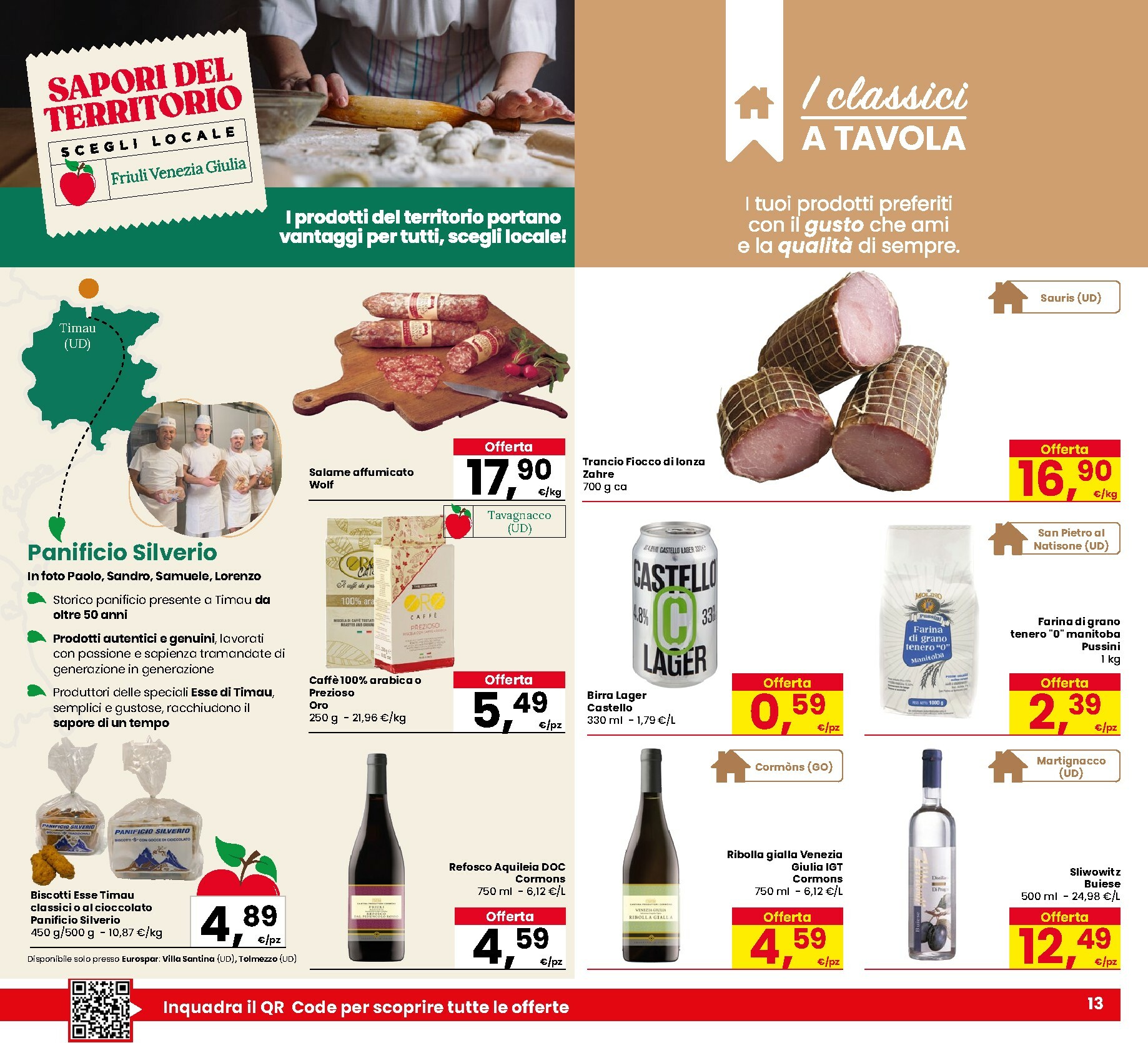 eurospar - Volantino Eurospar valido dal 22/01 al 04/02 - page: 13