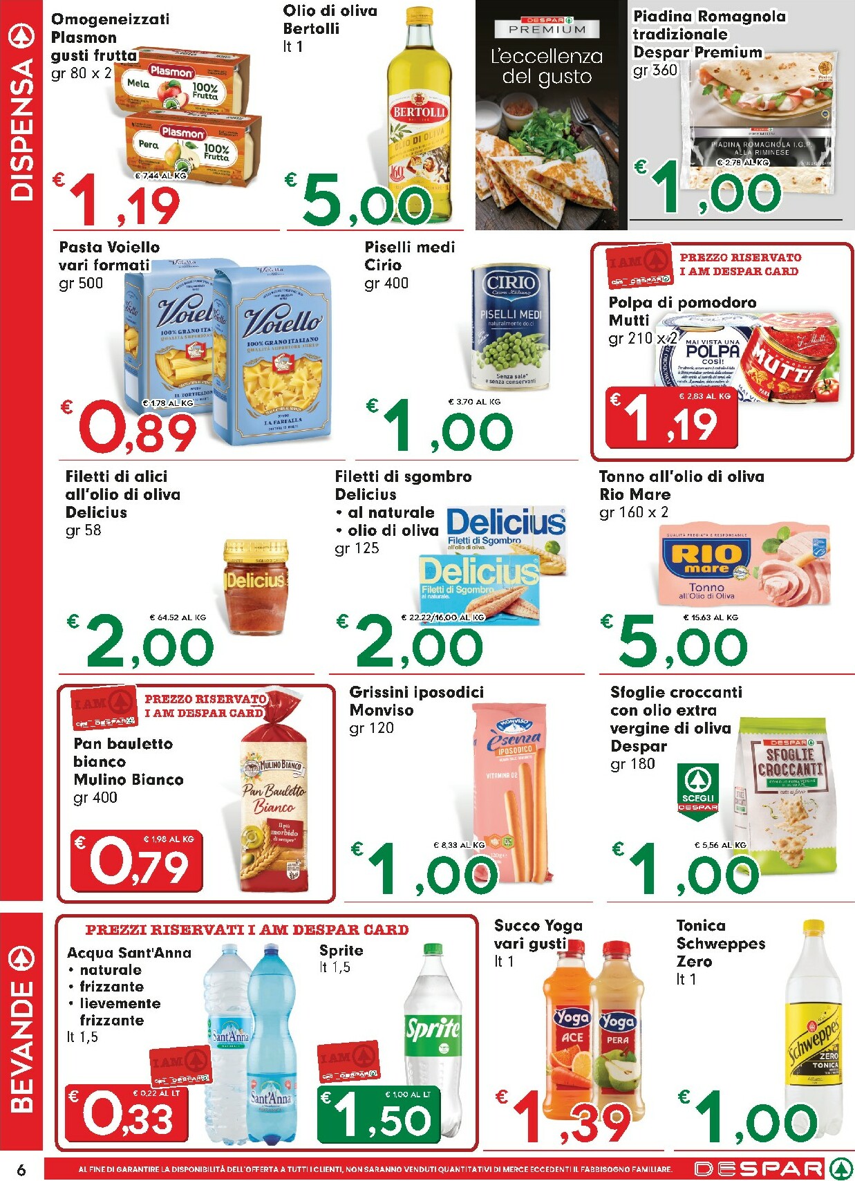 eurospar - Volantino Despar - Express valido dal 29/01 al 11/02 - page: 6