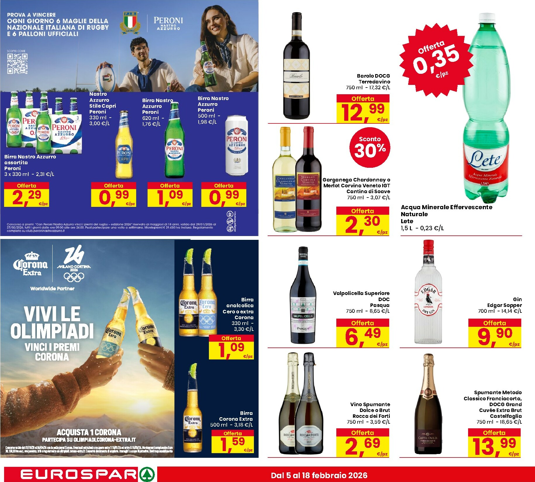 eurospar - Volantino Eurospar valido dal 05/02/2026 al 14/02/2026 - page: 22