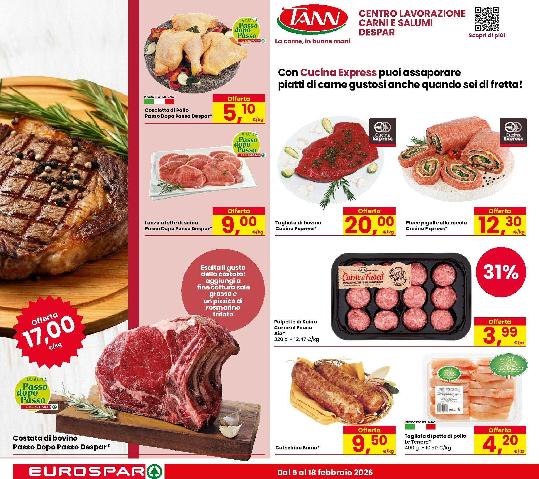 eurospar - Volantino Eurospar valido dal 05/02/2026 al 14/02/2026 - page: 12