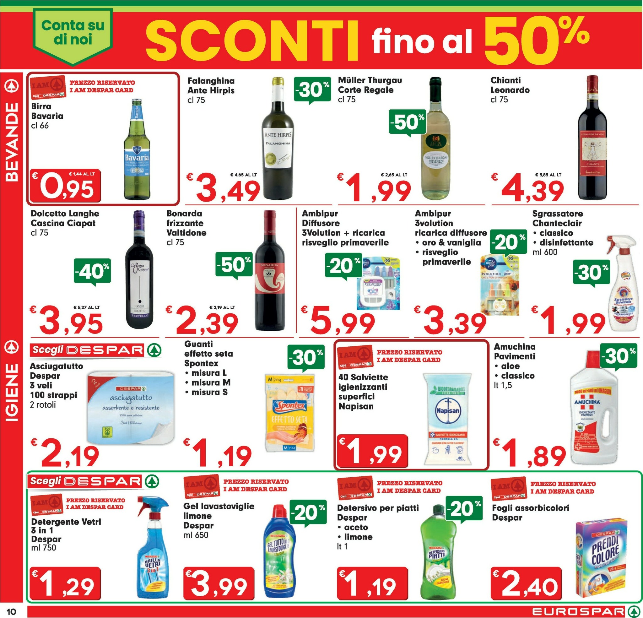 eurospar - Volantino Eurospar - Sconti fino al 50 % valido dal 02/03/2026 al 15/03/2026 - page: 10