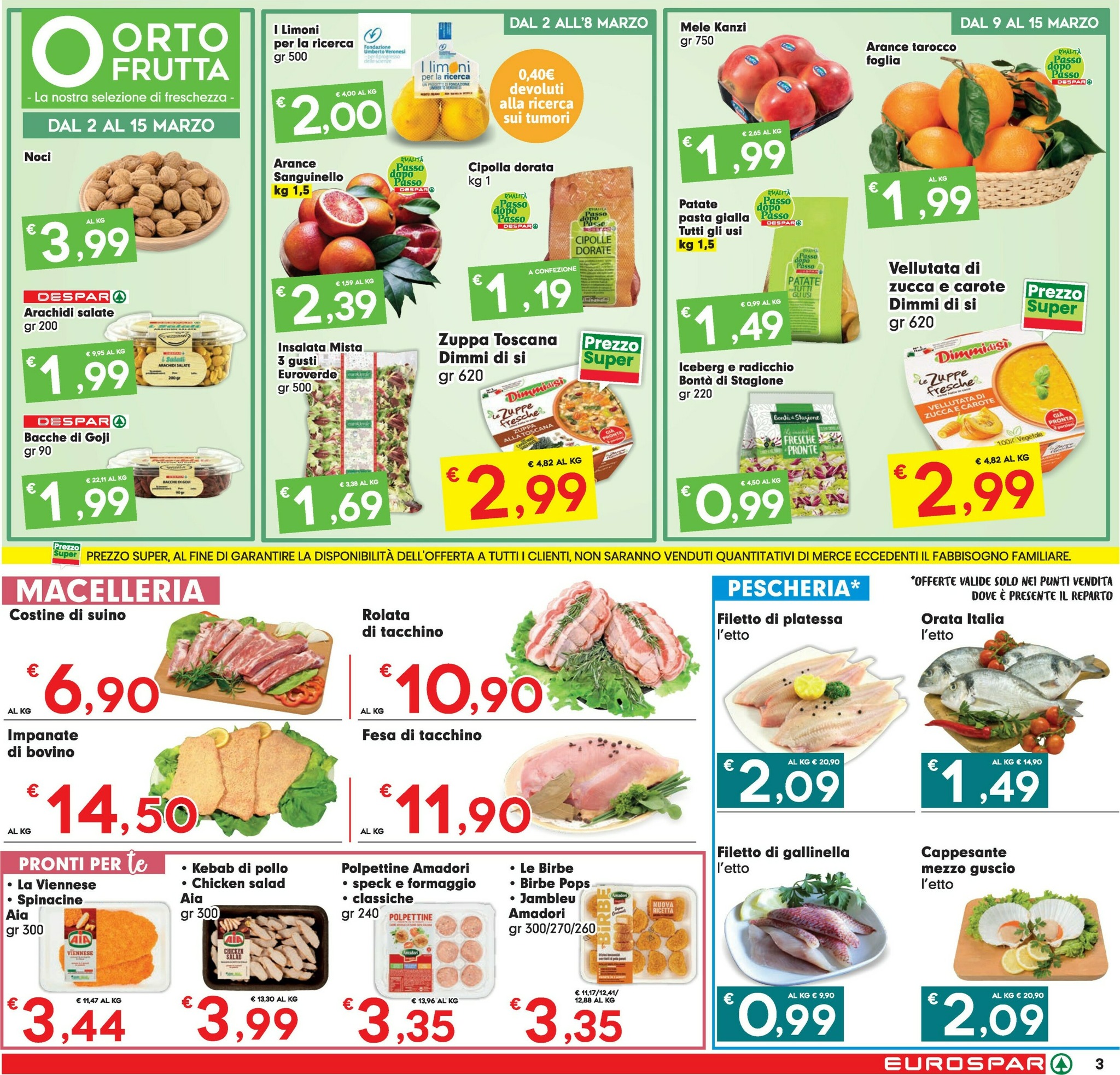 eurospar - Volantino Eurospar - Sconti fino al 50 % valido dal 02/03/2026 al 15/03/2026 - page: 3