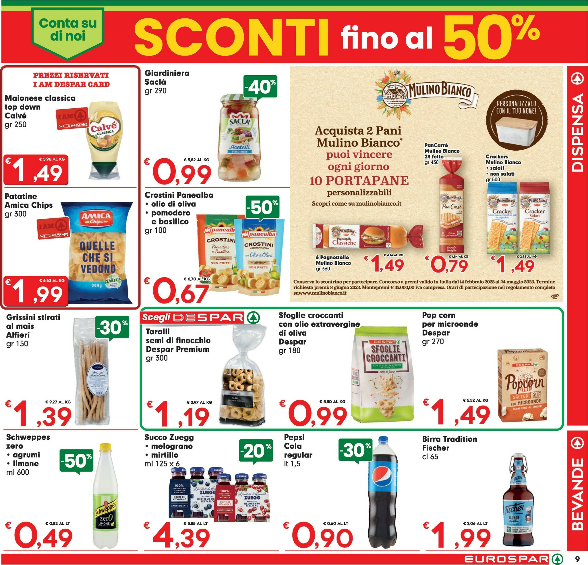 eurospar - Volantino Eurospar - Sconti fino al 50 % valido dal 02/03/2026 al 15/03/2026 - page: 9