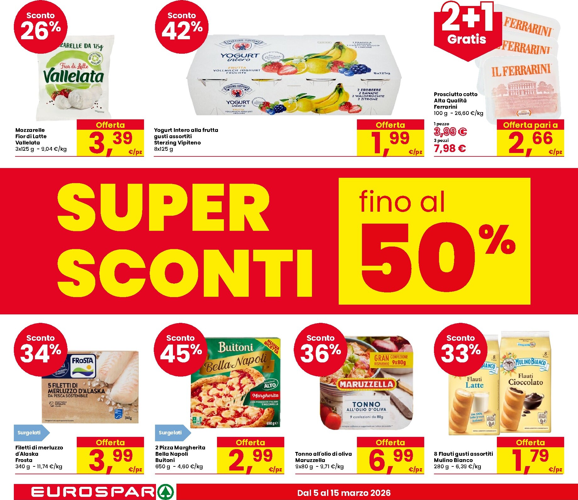 eurospar - Volantino Eurospar valido dal 05/03/2026 al 15/03/2026 - page: 4