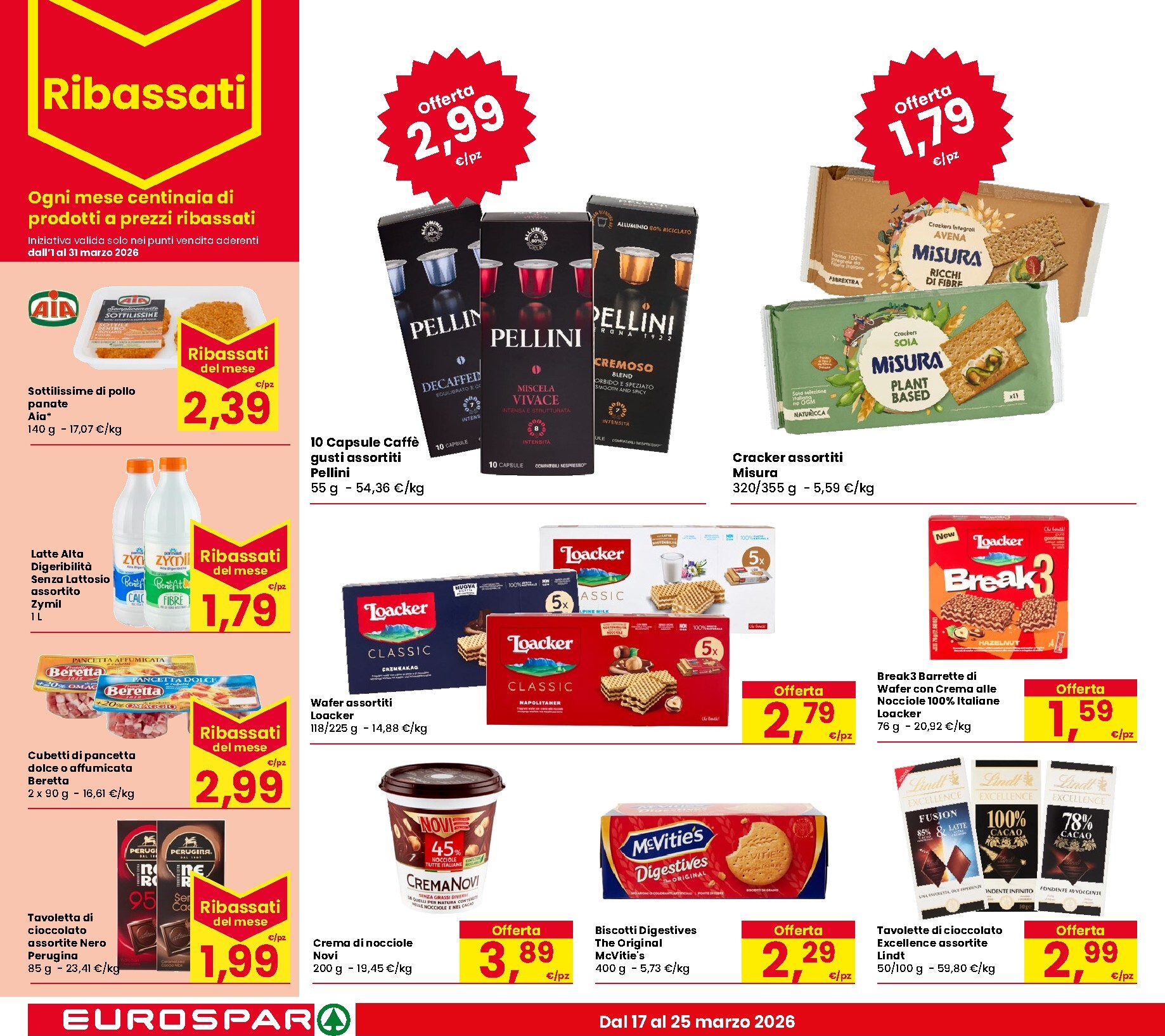 eurospar - Volantino Eurospar valido dal 17/03/2026 al 25/03/2026 - page: 16