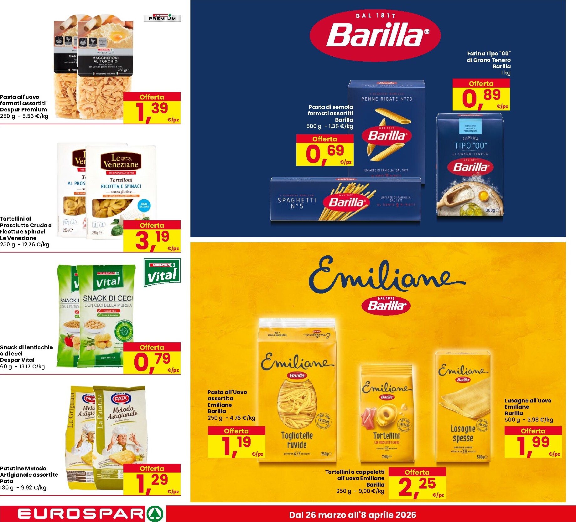 eurospar - Volantino Eurospar valido dal 26/03/2026 al 08/04/2026 - page: 18