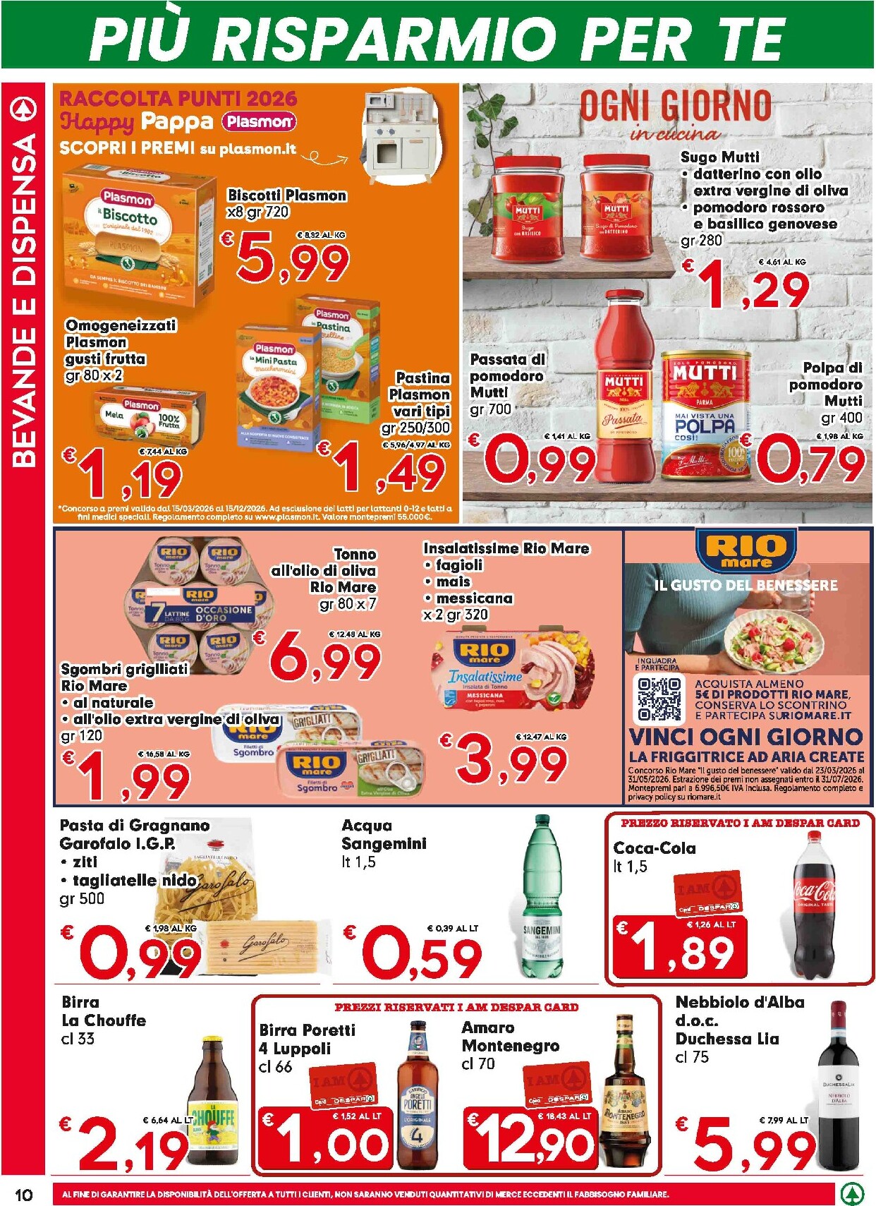 eurospar - Volantino futuro Eurospar valido dal giovedì 07/05/2026 al mercoledì 20/05/2026 - page: 10