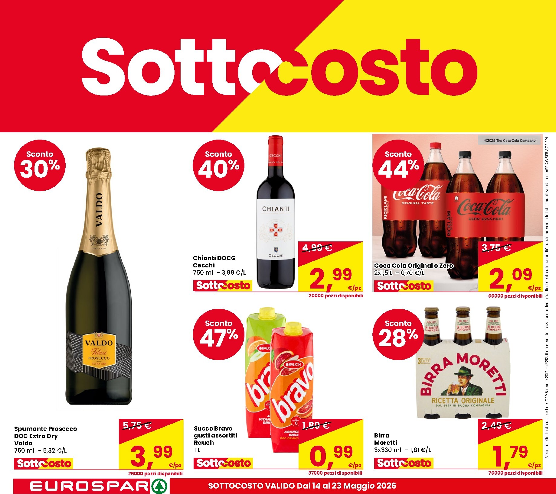 eurospar - Volantino attuale di Eurospar valido dal giovedì 14/05/2026 al sabato 23/05/2026 - page: 10