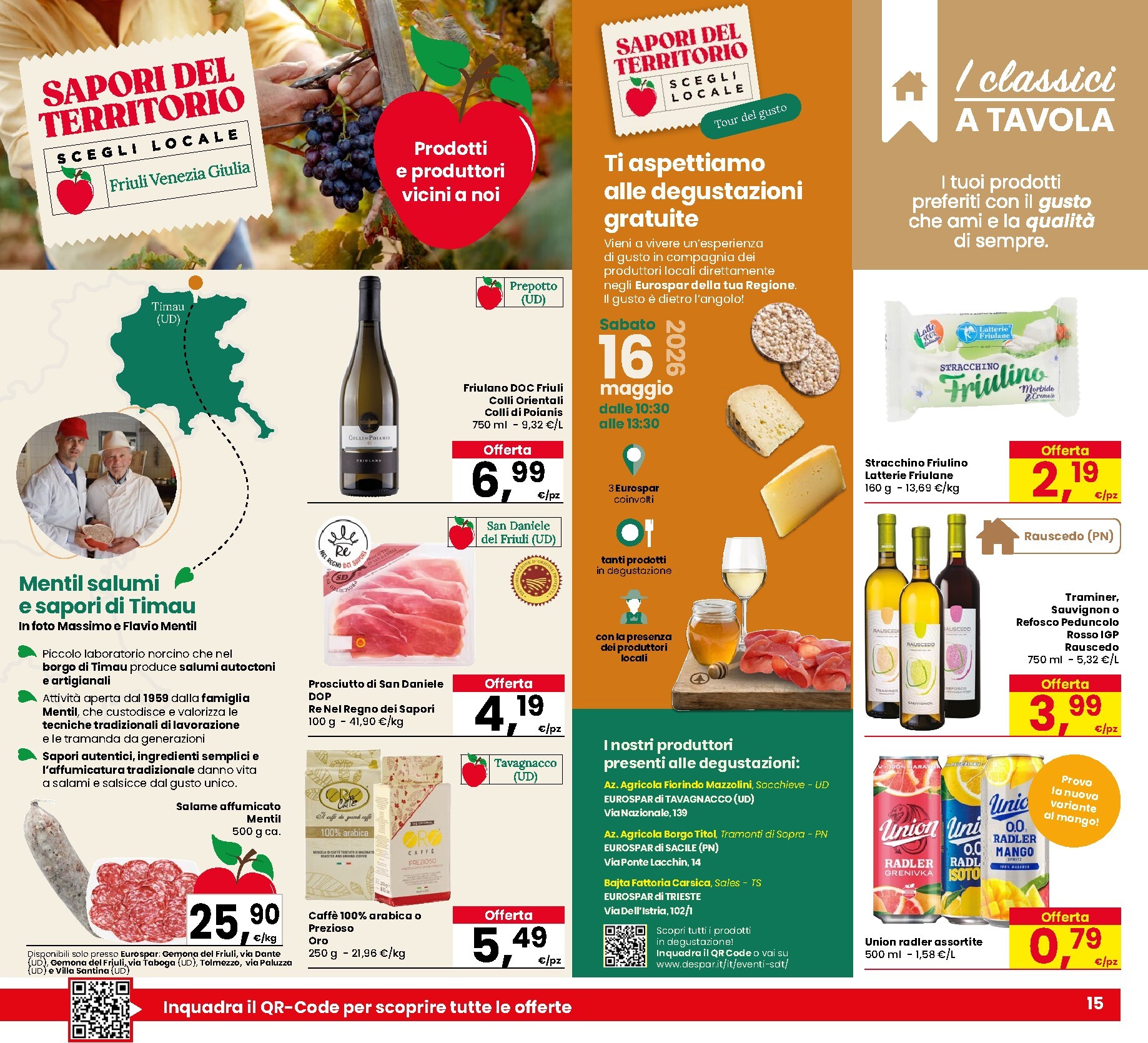 eurospar - Volantino attuale di Eurospar valido dal giovedì 14/05/2026 al sabato 23/05/2026 - page: 15