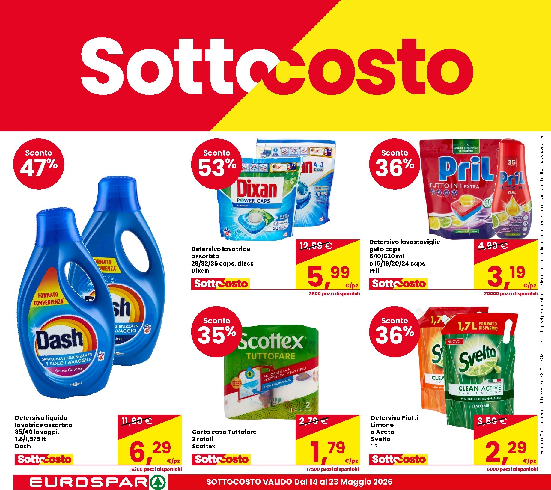 eurospar - Volantino attuale di Eurospar valido dal giovedì 14/05/2026 al sabato 23/05/2026 - page: 6