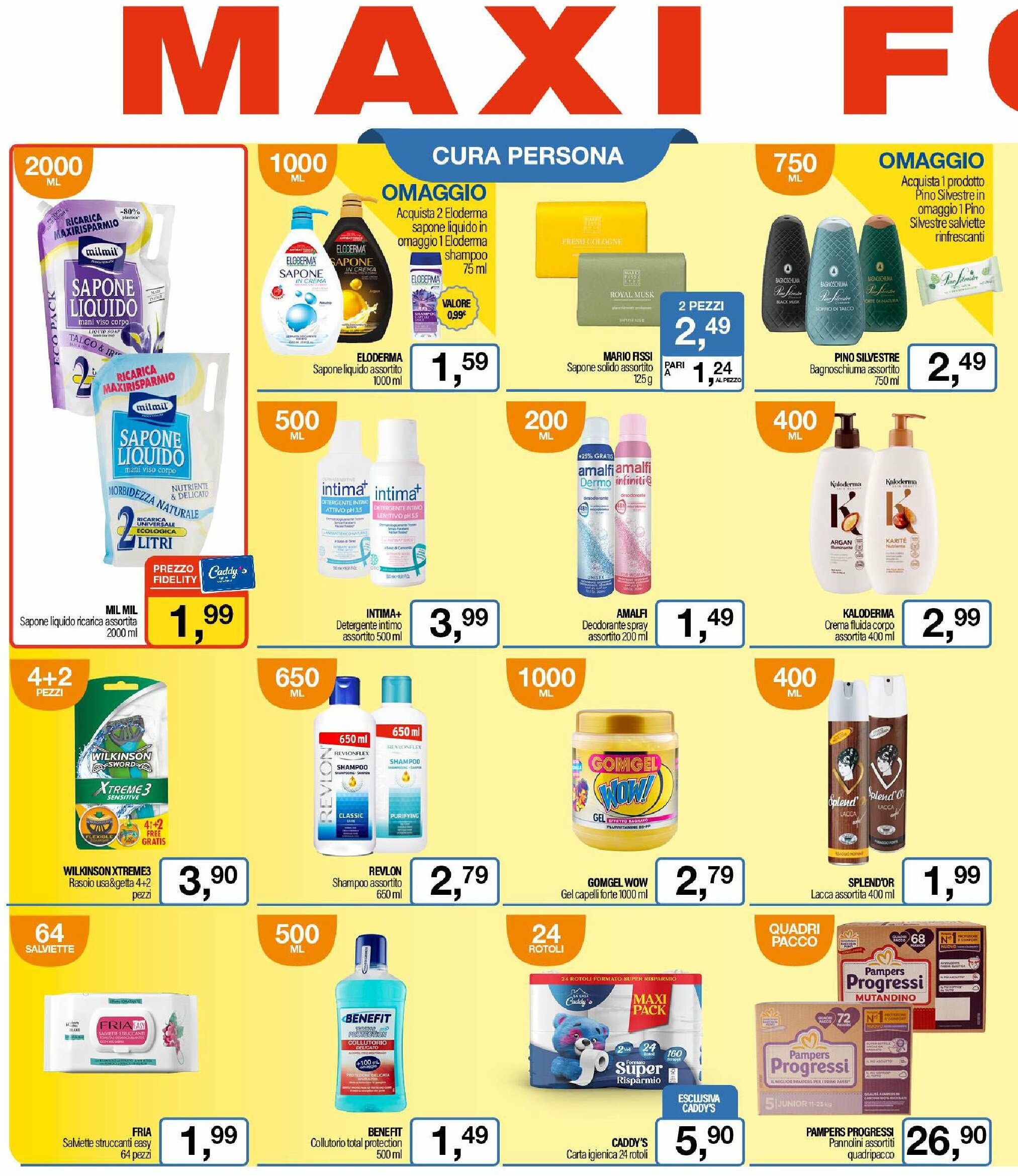 caddy-s - Volantino Caddy's - Maxistore valido dal 21/08 al 09/09 - page: 2