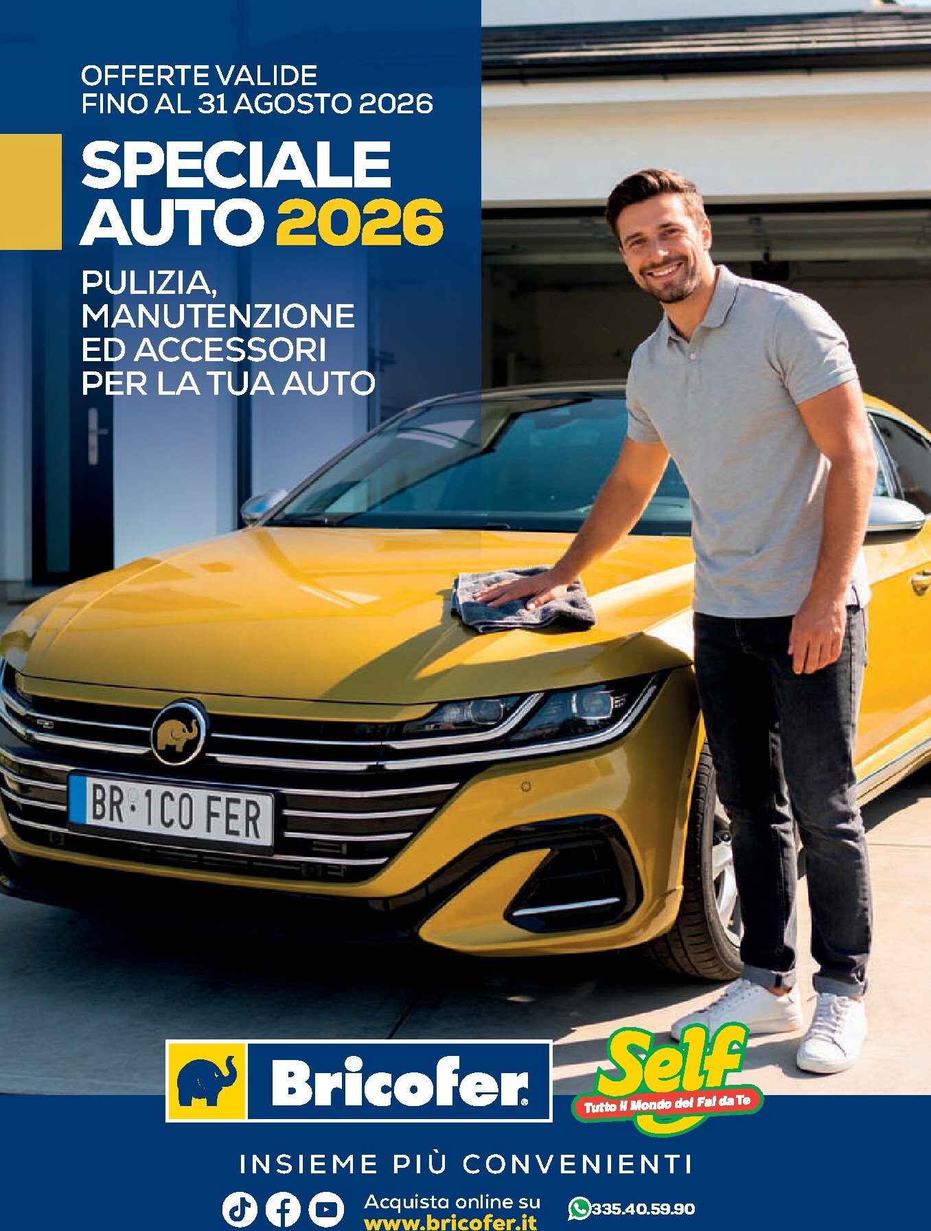 bricofer - Volantino attuale di Bricofer - Speciale Auto valido dal lunedì 25/05/2026 al domenica 31/05/2026 - page: 1