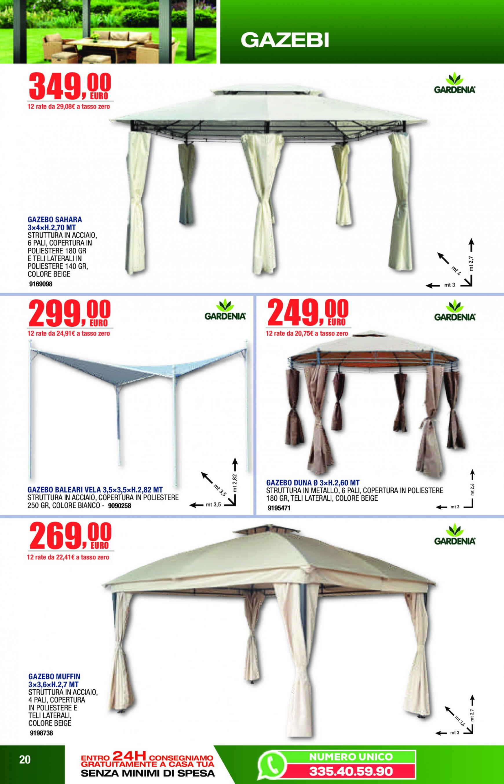 bricofer - Nuovo volantino Bricofer 01.06. - 31.08. - page: 20 bricofer - Nuovo volantino Bricofer 01.06. - 31.08. - page: 20