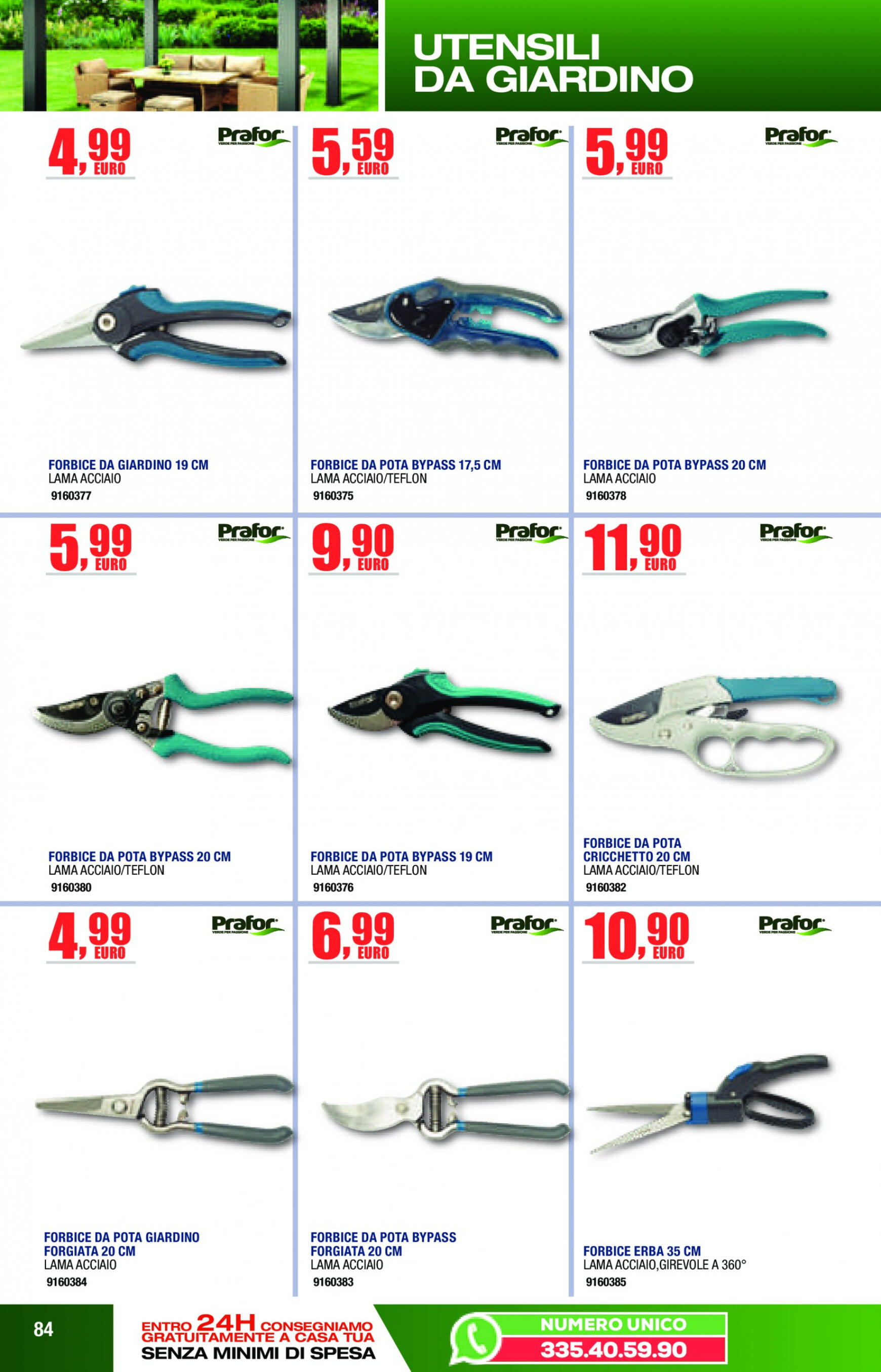 bricofer - Nuovo volantino Bricofer 01.06. - 31.08. - page: 84 bricofer - Nuovo volantino Bricofer 01.06. - 31.08. - page: 84