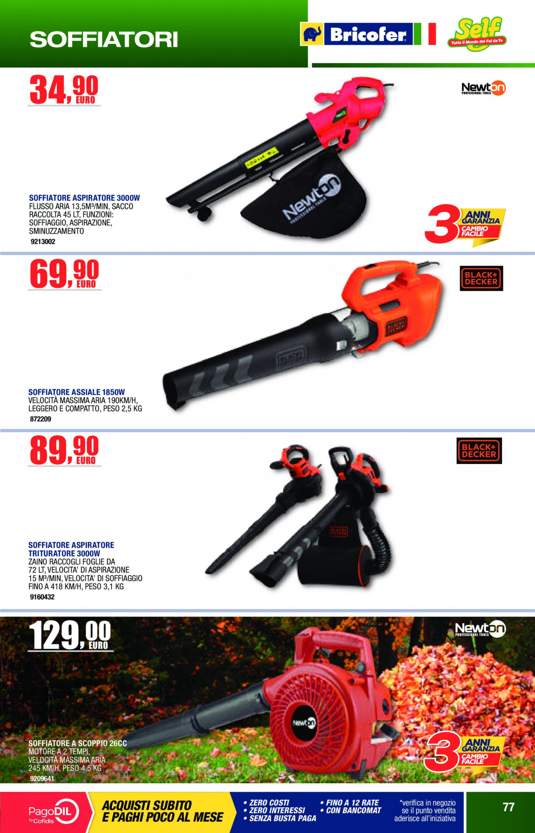 bricofer - Nuovo volantino Bricofer 01.06. - 31.08. - page: 77 bricofer - Nuovo volantino Bricofer 01.06. - 31.08. - page: 77