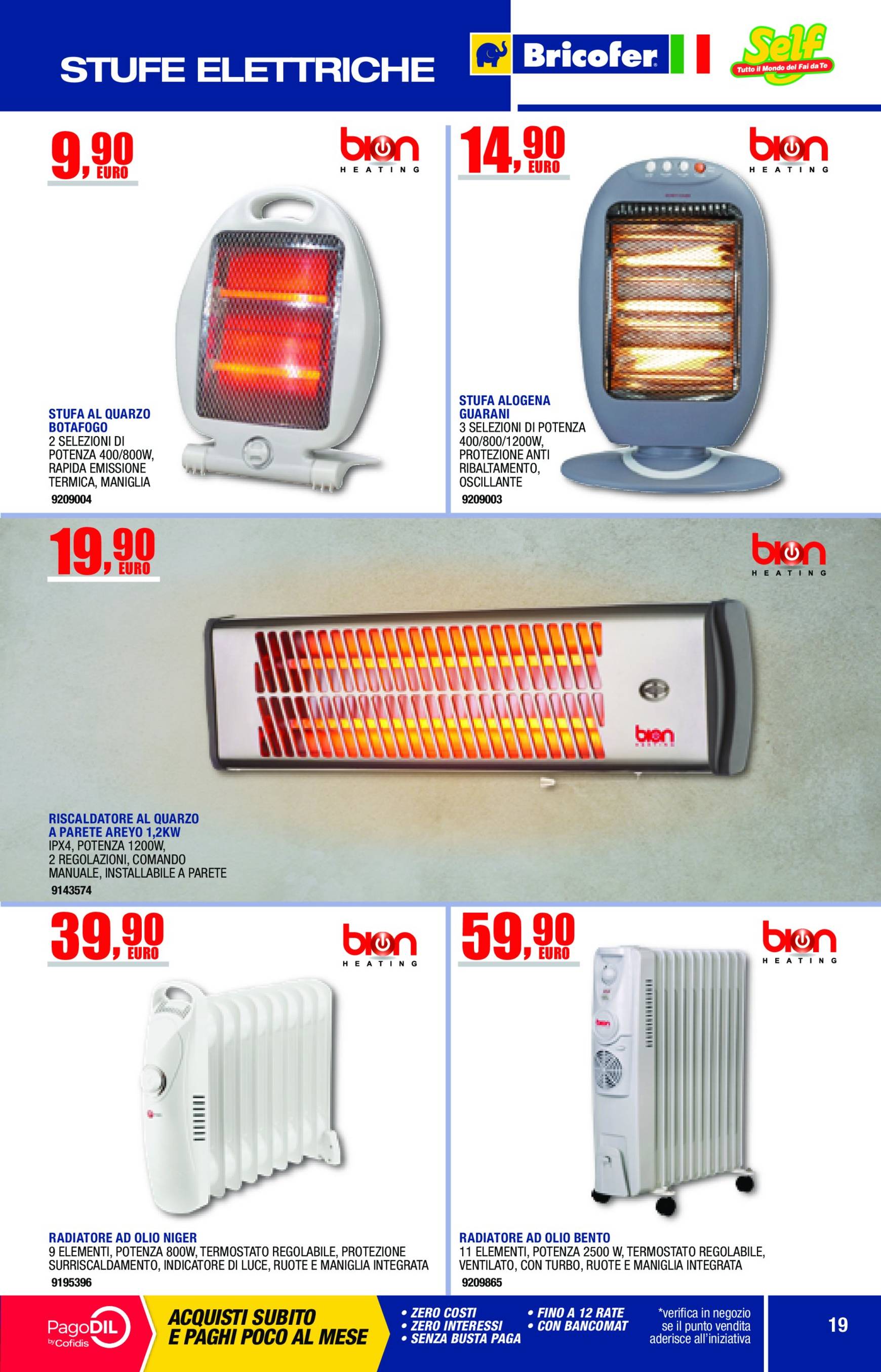 bricofer - Volantino Bricofer - Autunno inverno valido dal 10.10. al 28.02. - page: 19 bricofer - Volantino Bricofer - Autunno inverno valido dal 10.10. al 28.02. - page: 19