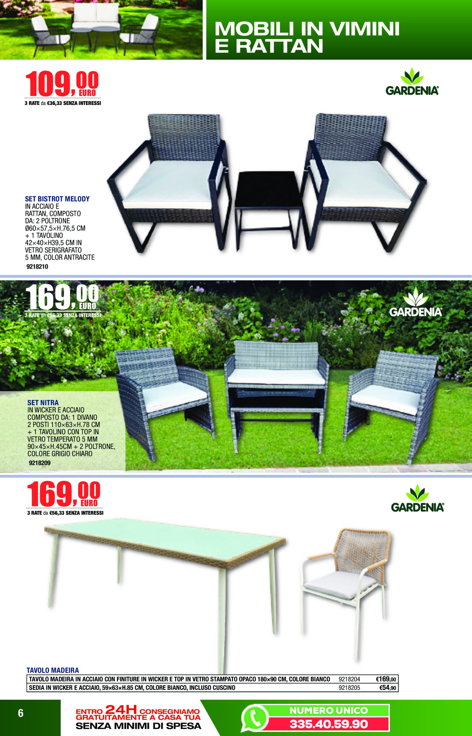 bricofer - Volantino Bricofer - Catalogo Primavera Estate valido dal 01/06 al 31/08 - page: 6 bricofer - Volantino Bricofer - Catalogo Primavera Estate valido dal 01/06 al 31/08 - page: 6
