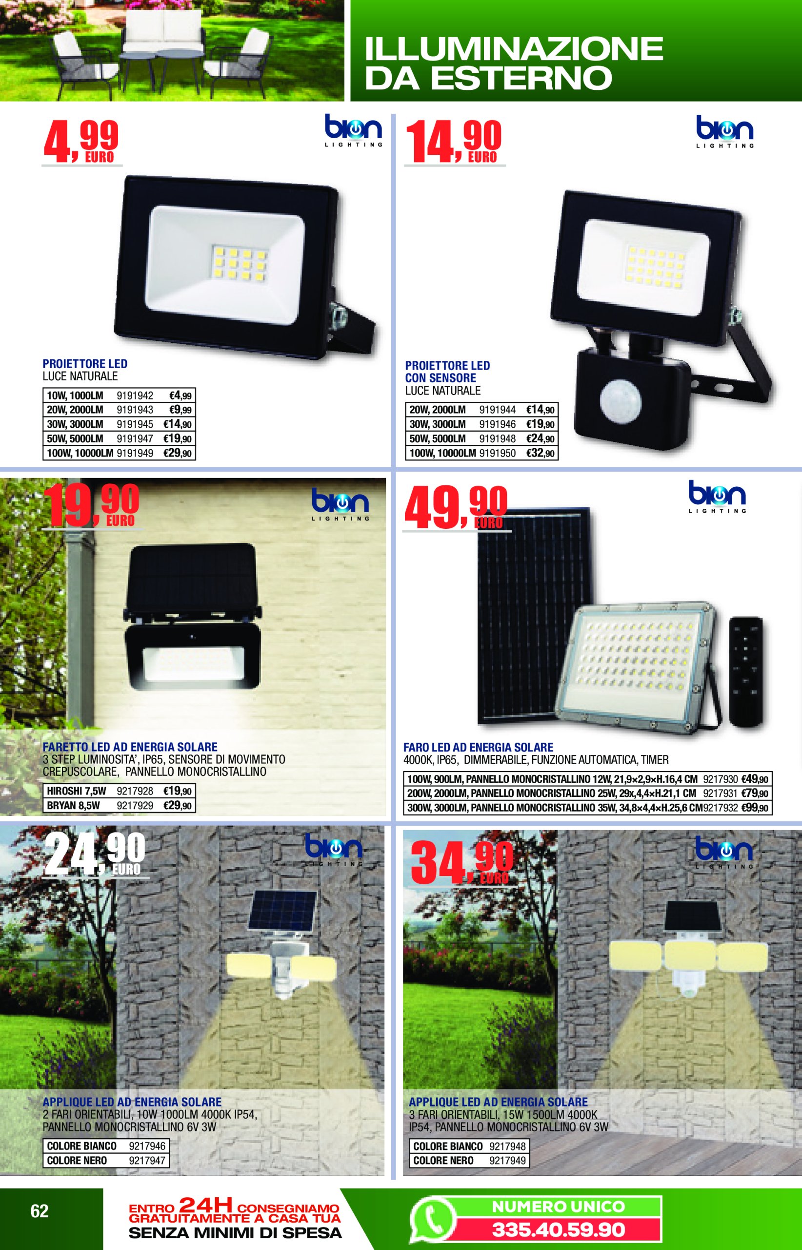 bricofer - Volantino Bricofer - Catalogo Primavera Estate valido dal 01/06 al 31/08 - page: 62 bricofer - Volantino Bricofer - Catalogo Primavera Estate valido dal 01/06 al 31/08 - page: 62