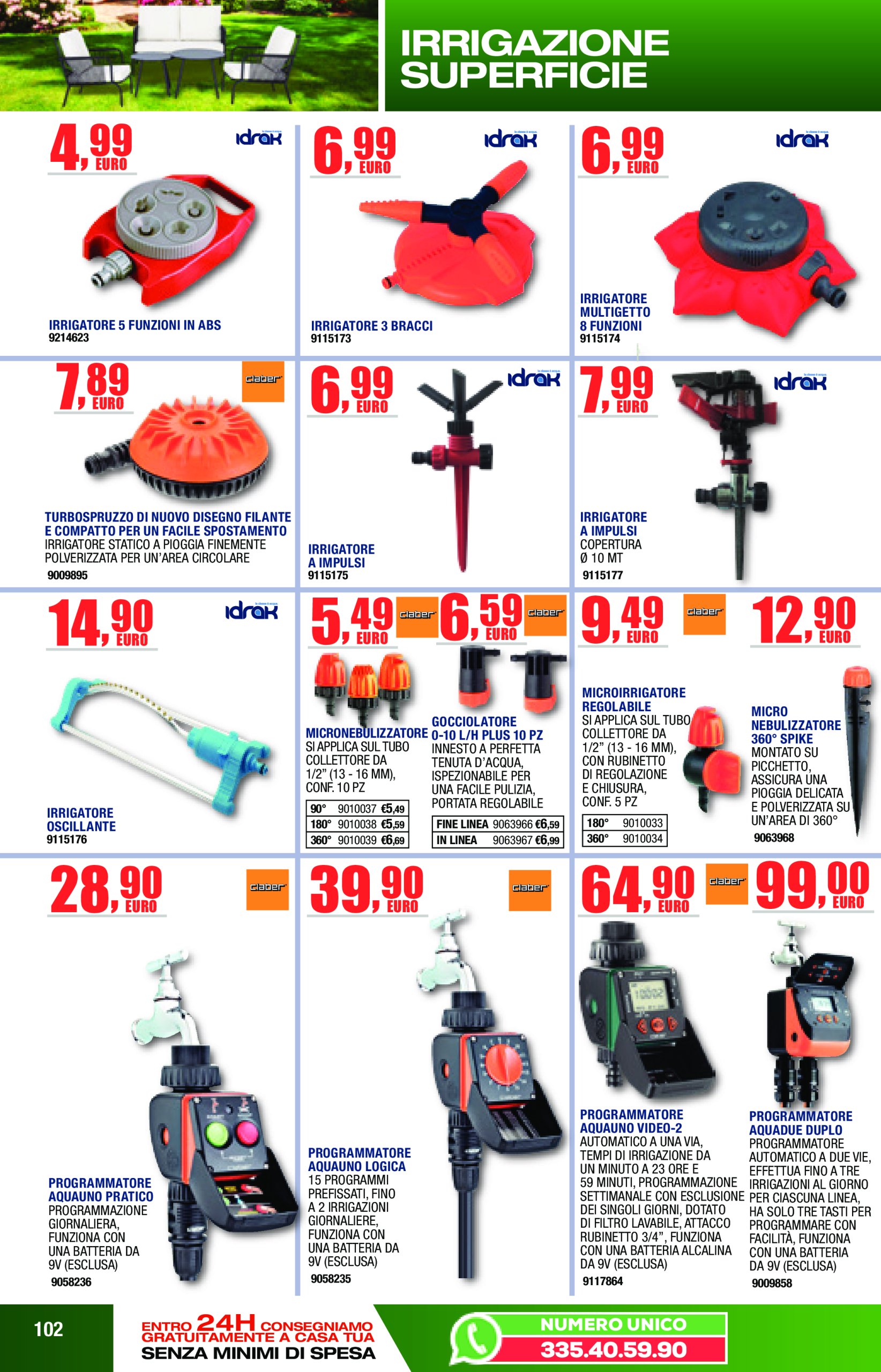 bricofer - Volantino Bricofer - Catalogo Primavera Estate valido dal 01/06 al 31/08 - page: 102 bricofer - Volantino Bricofer - Catalogo Primavera Estate valido dal 01/06 al 31/08 - page: 102