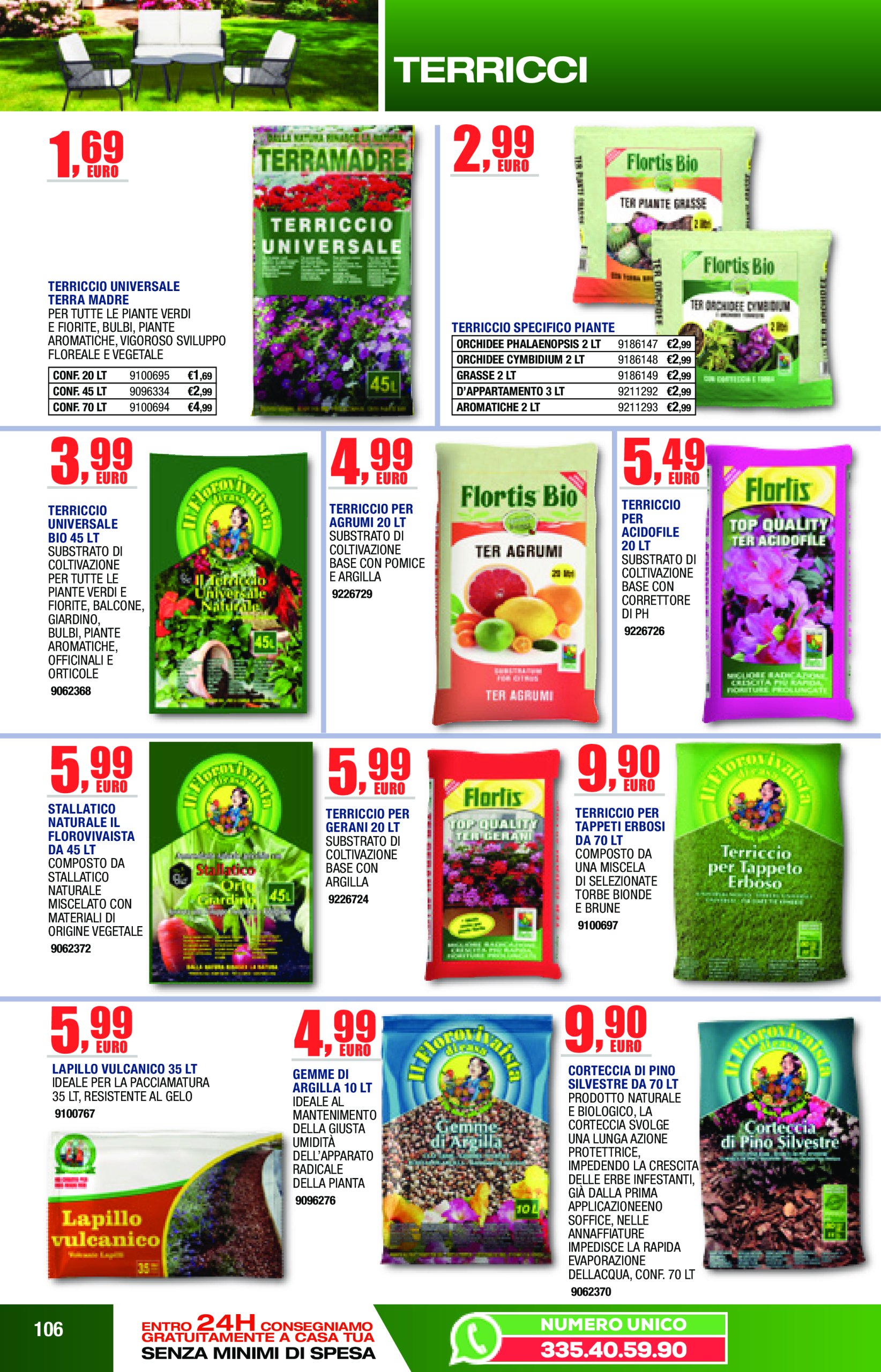 bricofer - Volantino Bricofer - Catalogo Primavera Estate valido dal 01/06 al 31/08 - page: 106 bricofer - Volantino Bricofer - Catalogo Primavera Estate valido dal 01/06 al 31/08 - page: 106