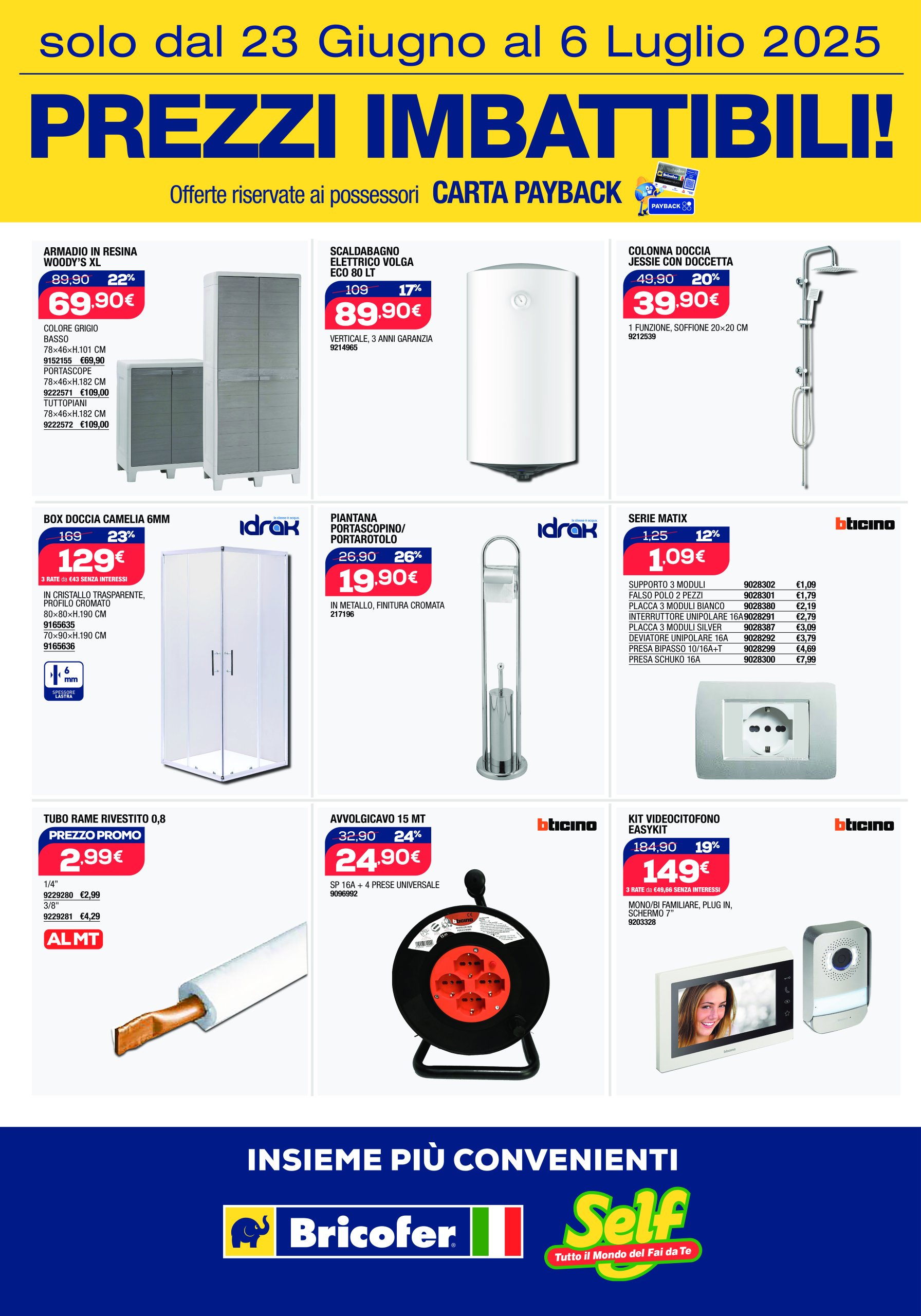 bricofer - Volantino Bricofer valido dal 23/06 al 06/07 - page: 4