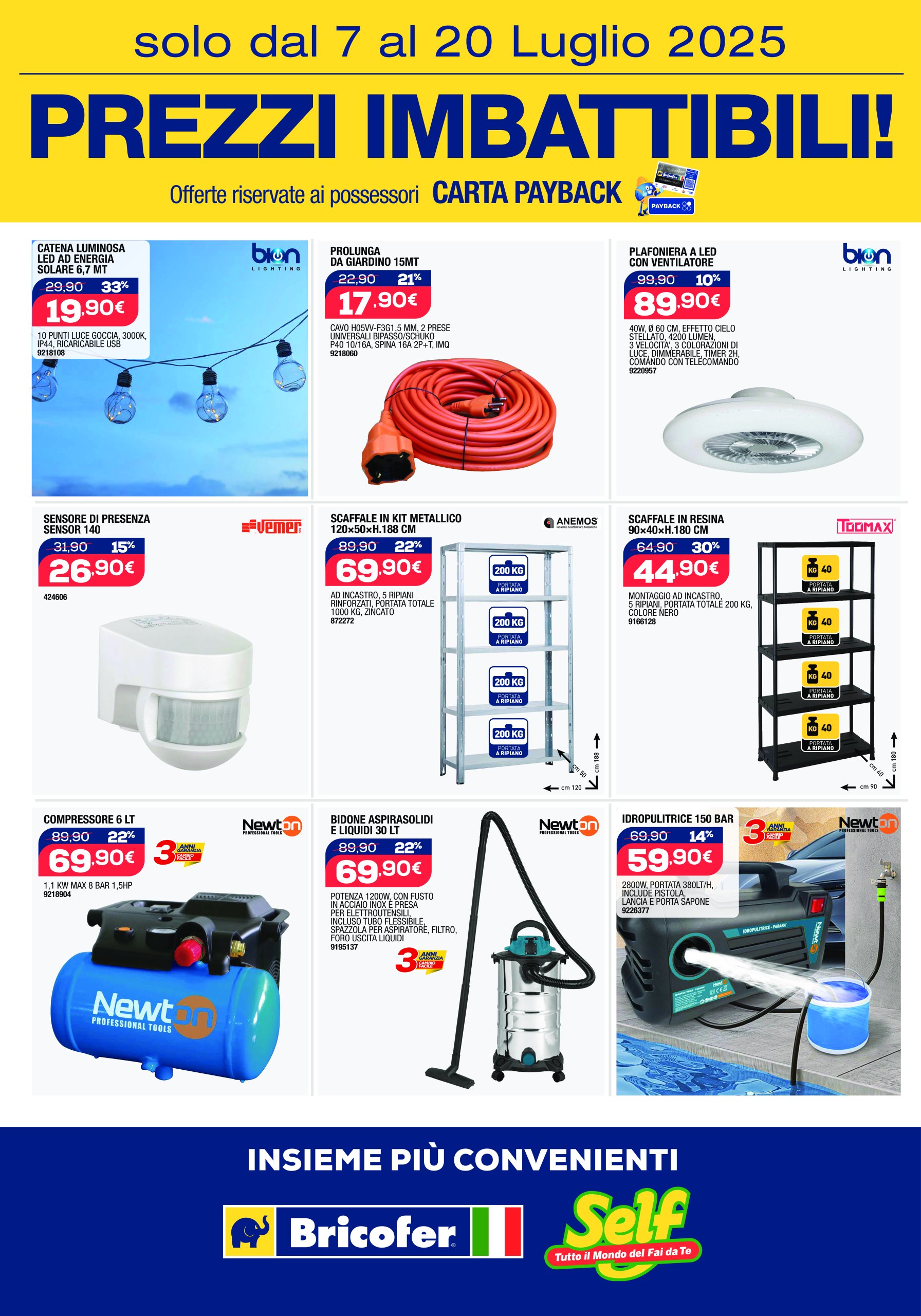 bricofer - Volantino Bricofer valido dal 07/07 al 20/07 - page: 6