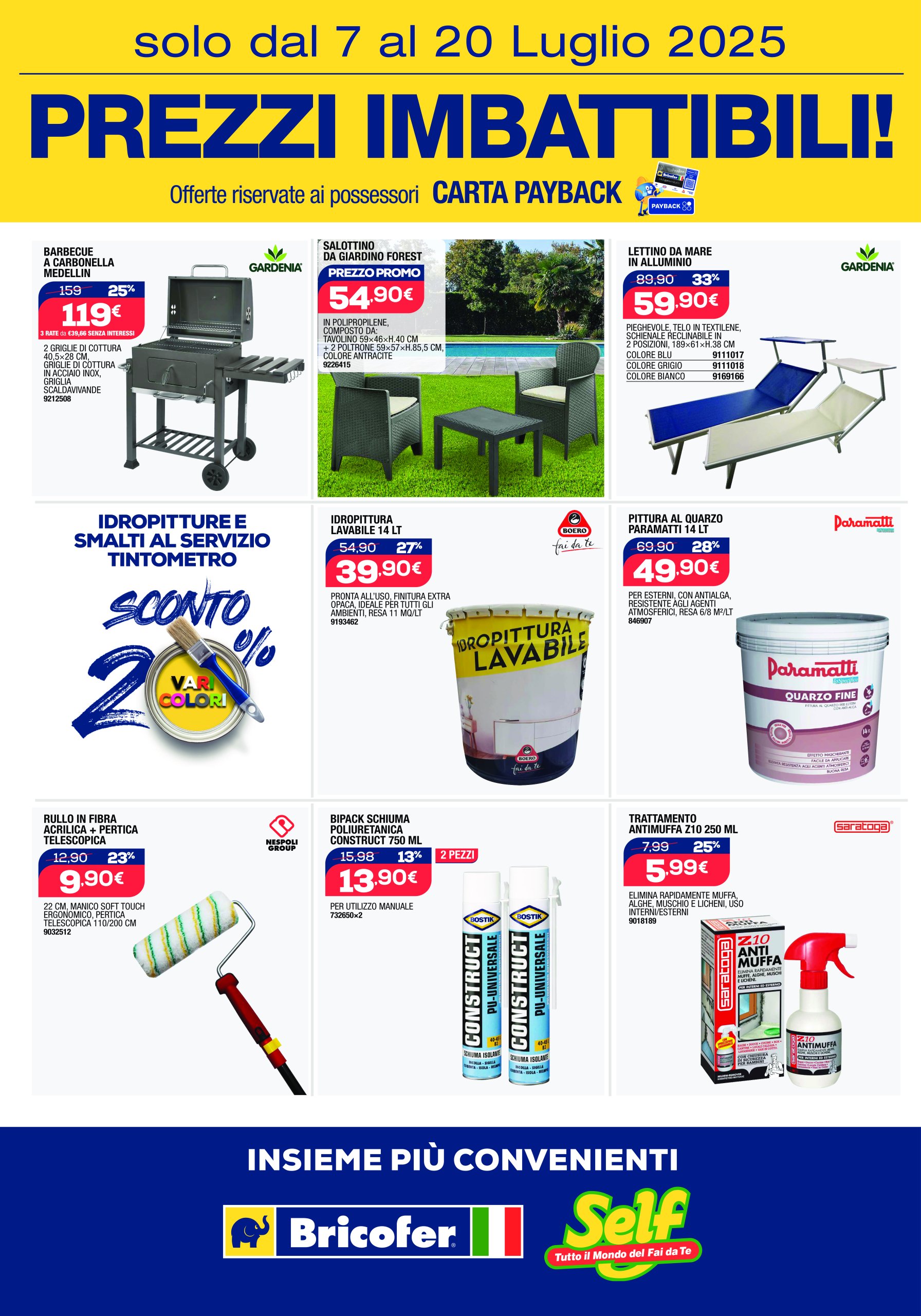 bricofer - Volantino Bricofer valido dal 07/07 al 20/07 - page: 2