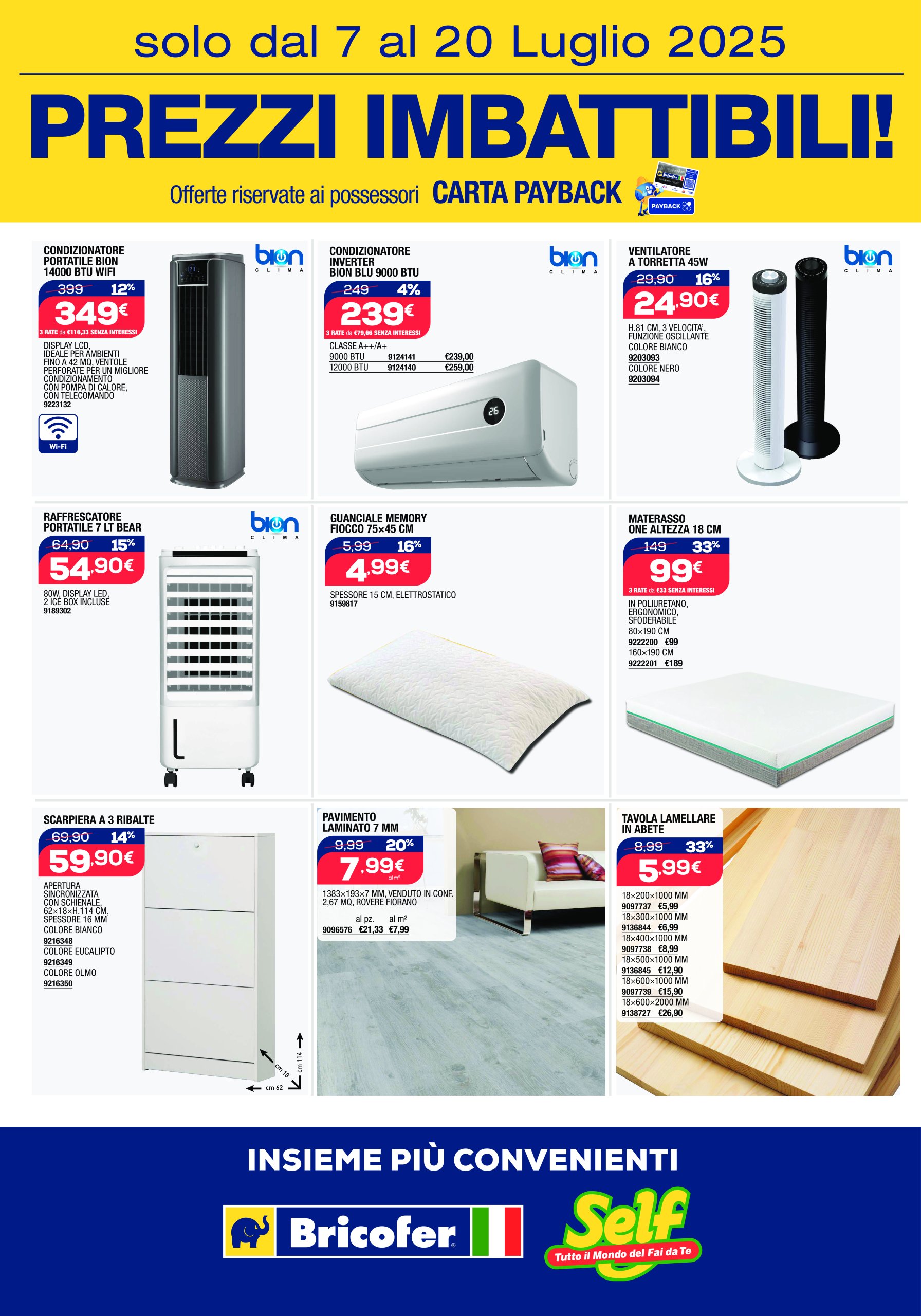 bricofer - Volantino Bricofer valido dal 07/07 al 20/07 - page: 3