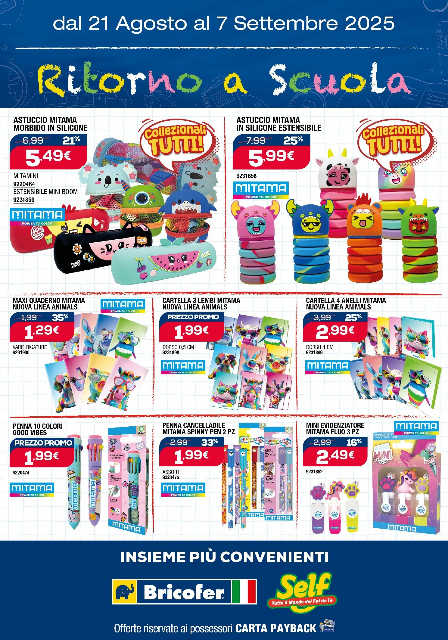 bricofer - Volantino Bricofer - Ritorno a scuola valido dal 21/08 al 07/09 - page: 3